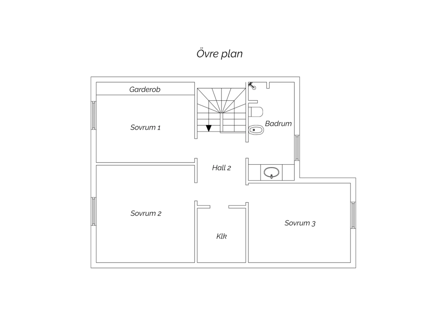 Övre plan