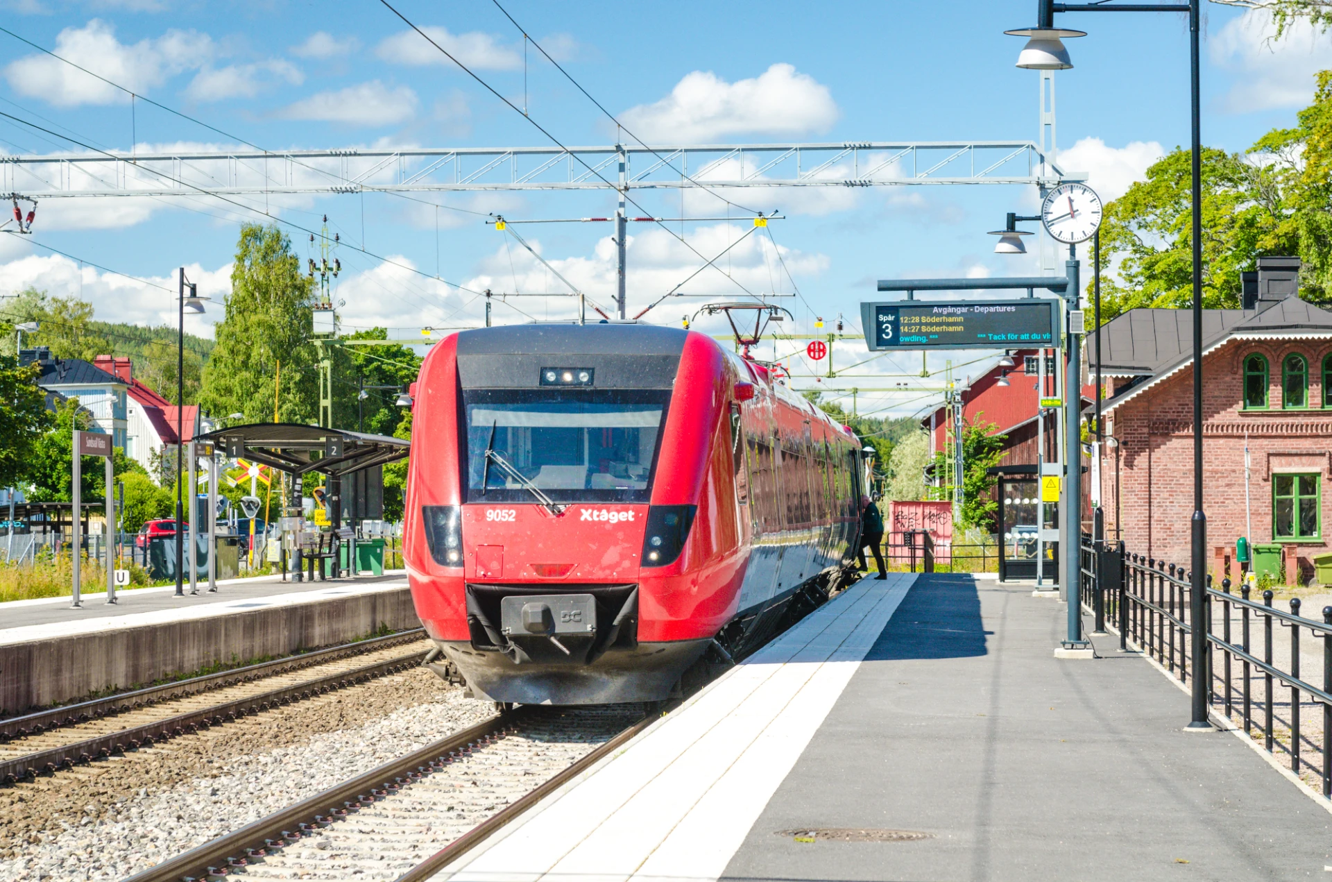 Västra station