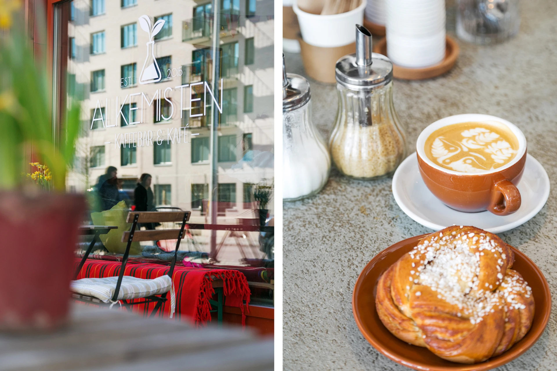 Stans bästa kaffe finns enligt många på Kafé Alkemisten