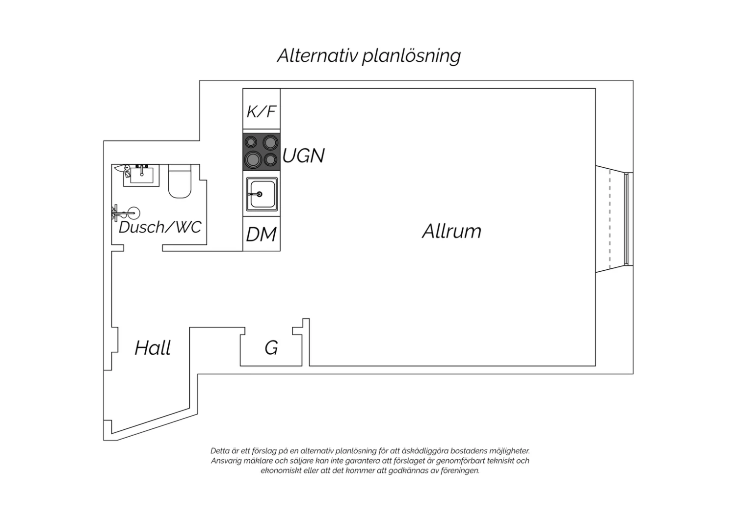 Alternativ Planlösning