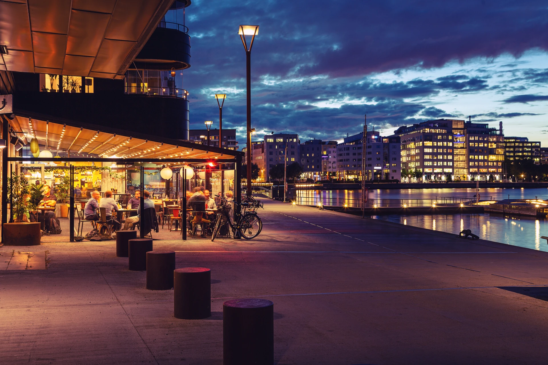 Brödernas restaurang vid Liljeholmskajen