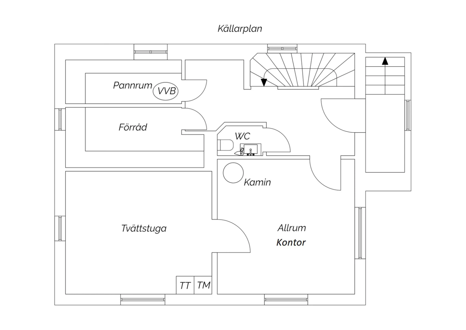 Källarplan