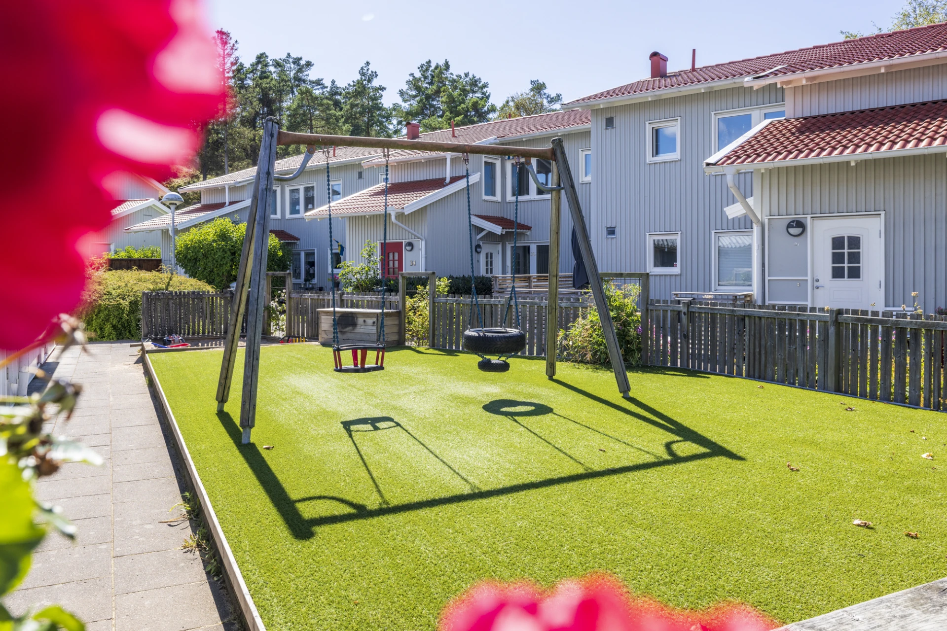 Föreningens mysiga lekplats