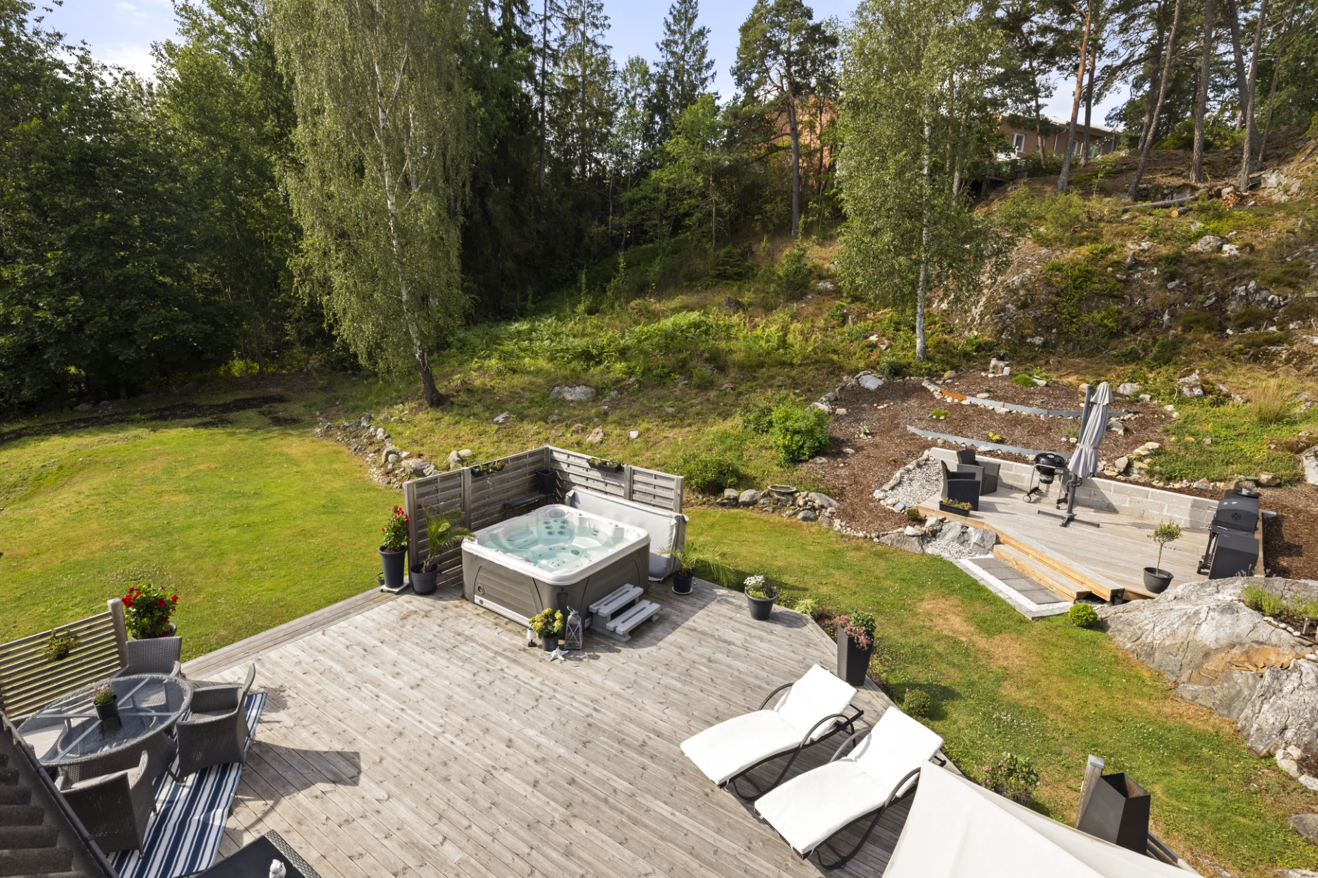 Bild tagen från balkongen