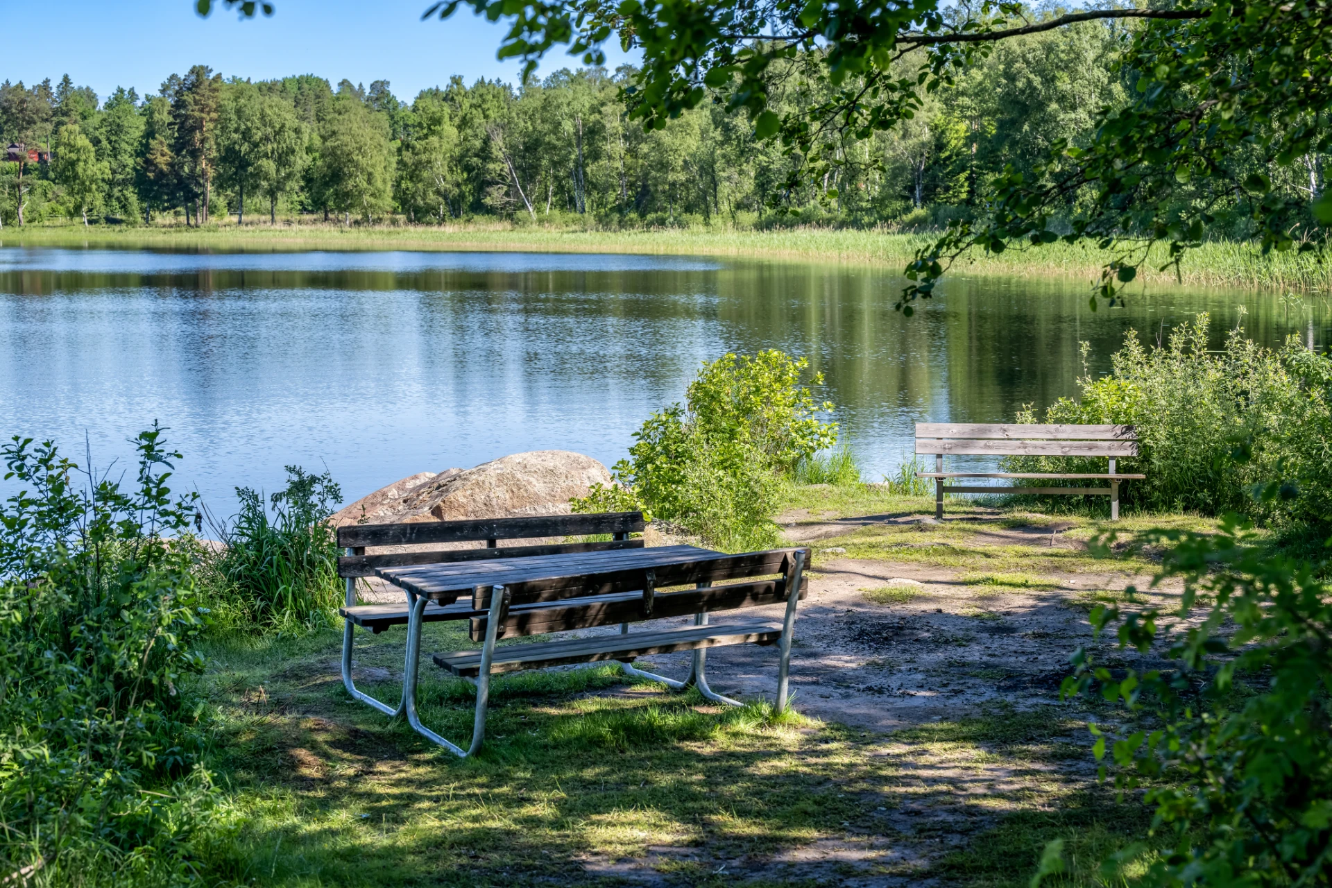 Lycksjön, Vendelsö