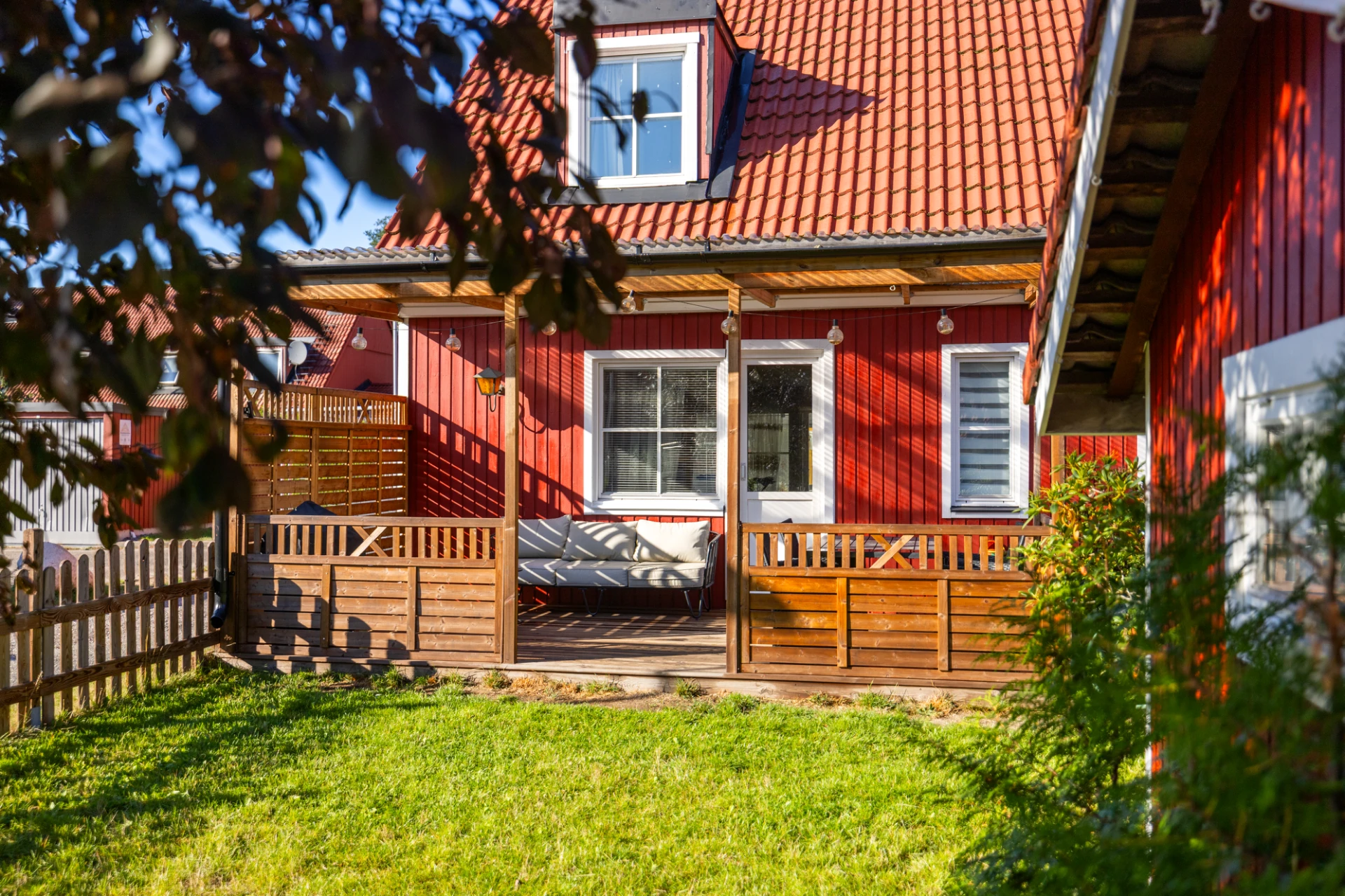 Baksida att avnjuta