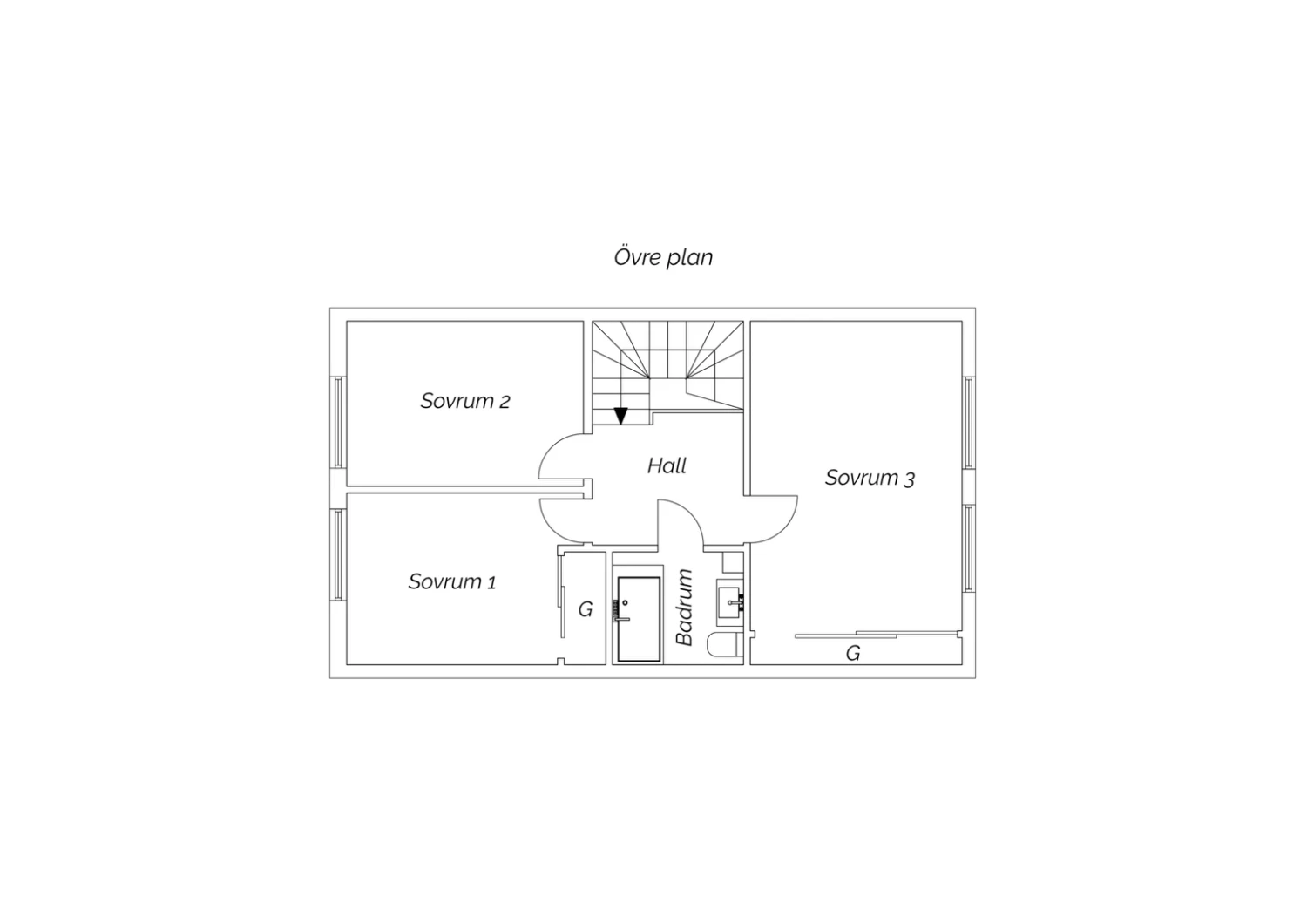 Övre plan