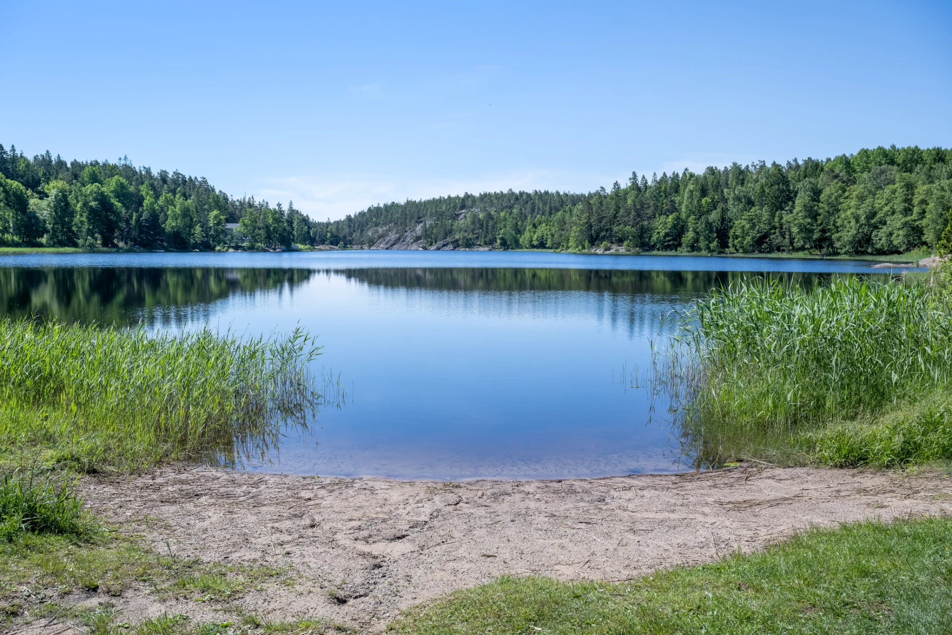 Lycksjön, Vendelsö