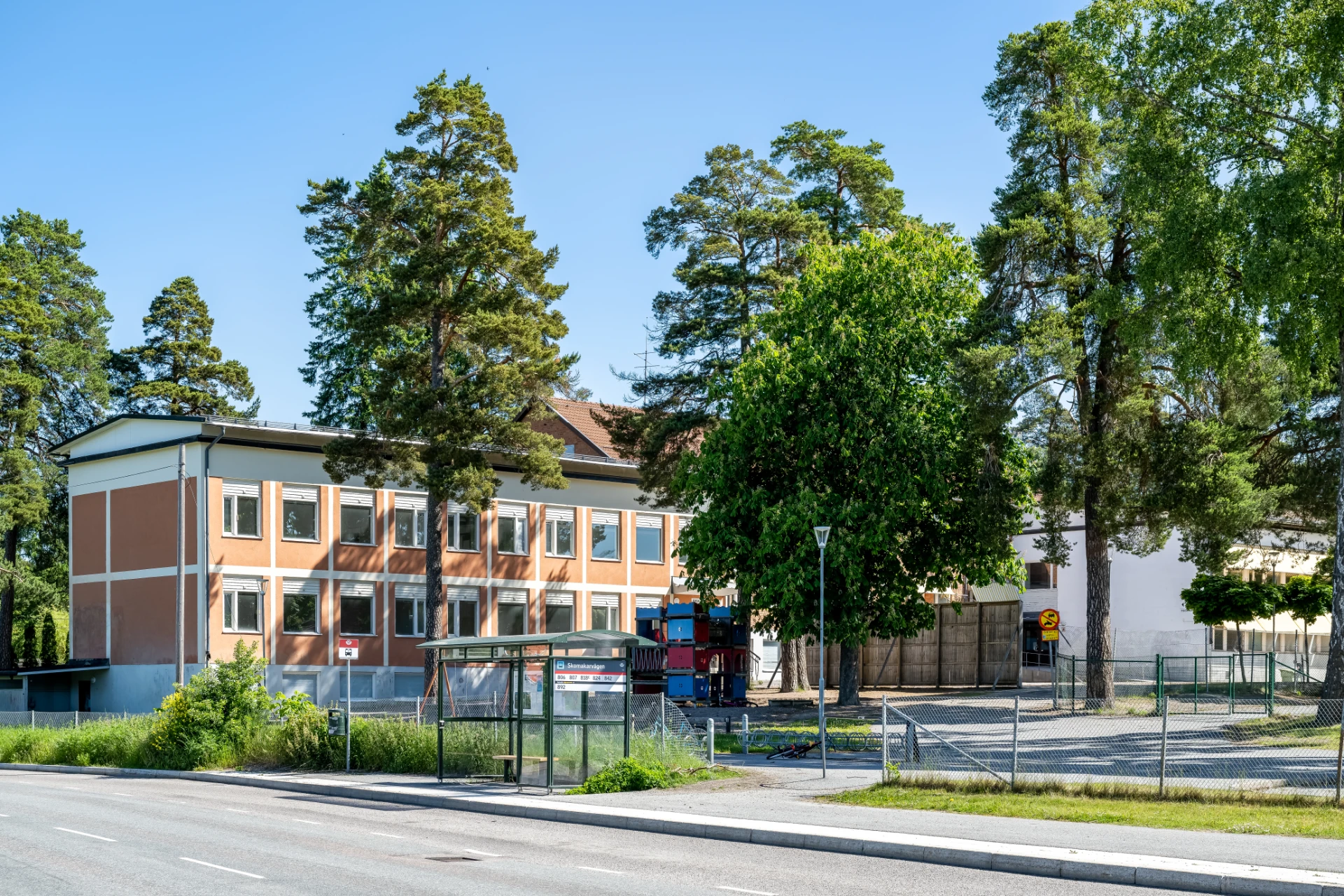 Haga/Lyckebyskolan, Vendelsö