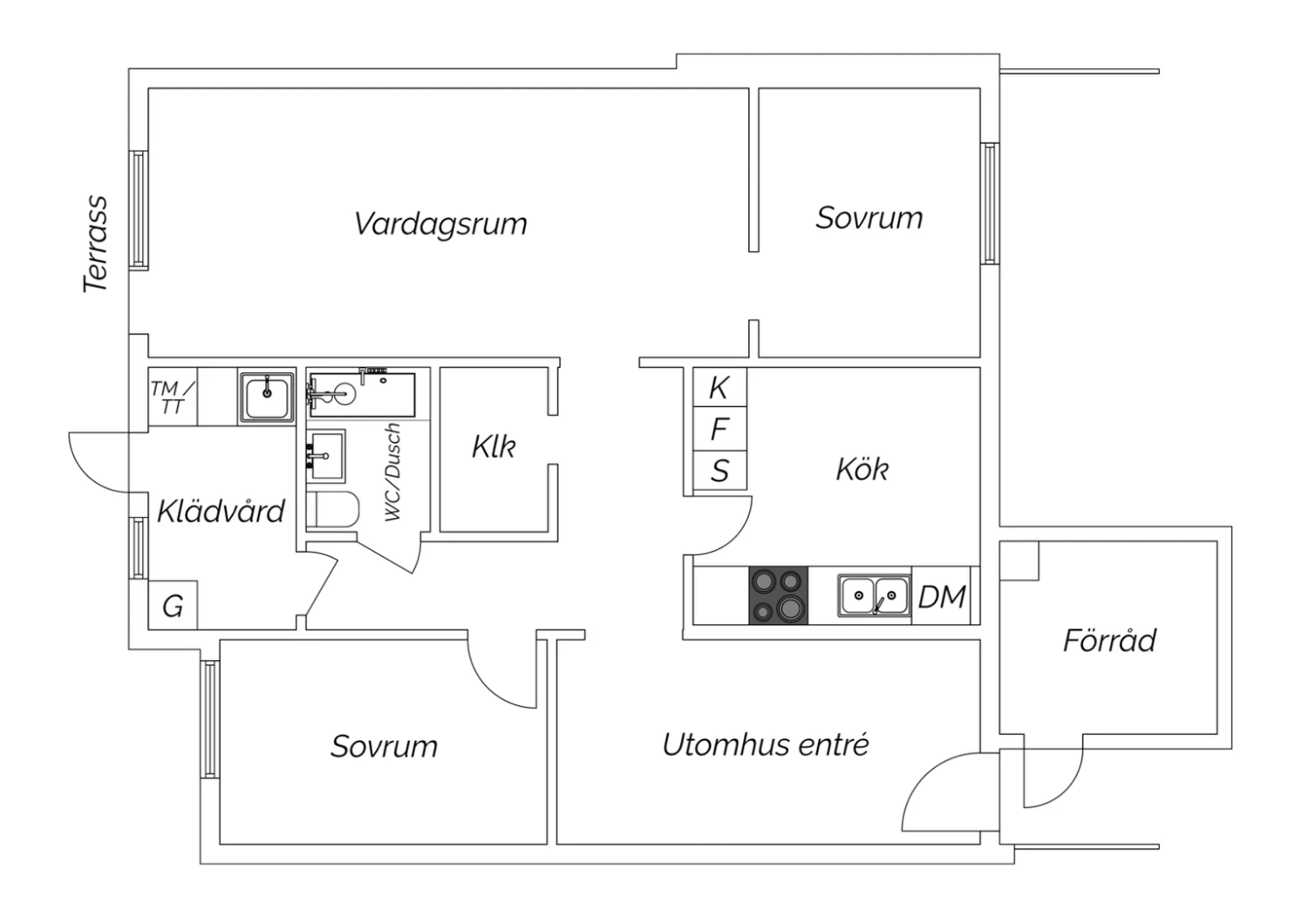 planritning bigarrågräden 14