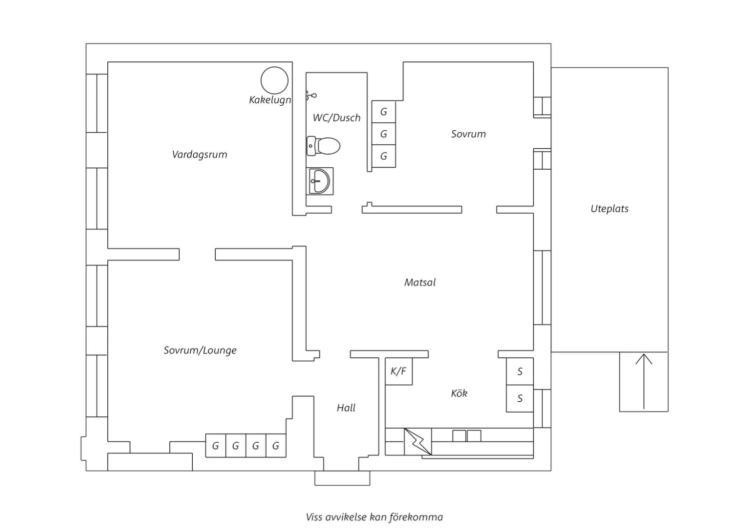 Alternativ planlösning