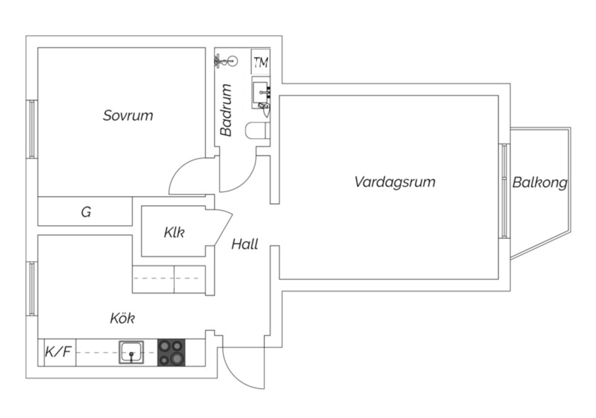 Planritning Handelsmansgatan