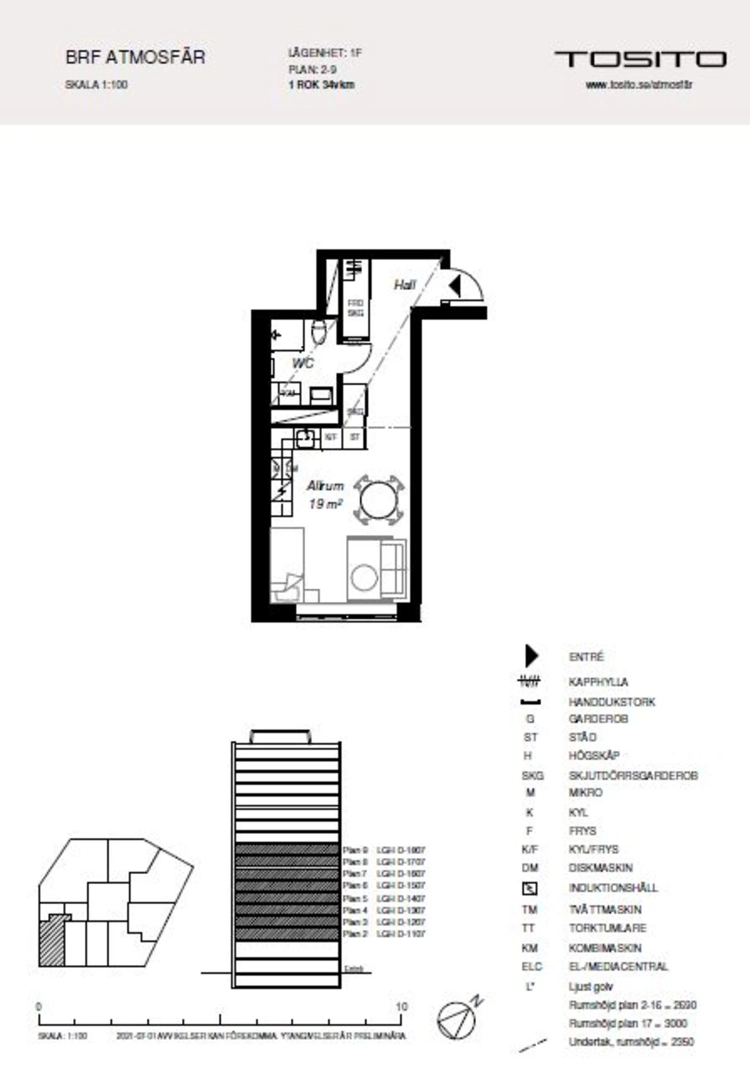 Planlösning 1F