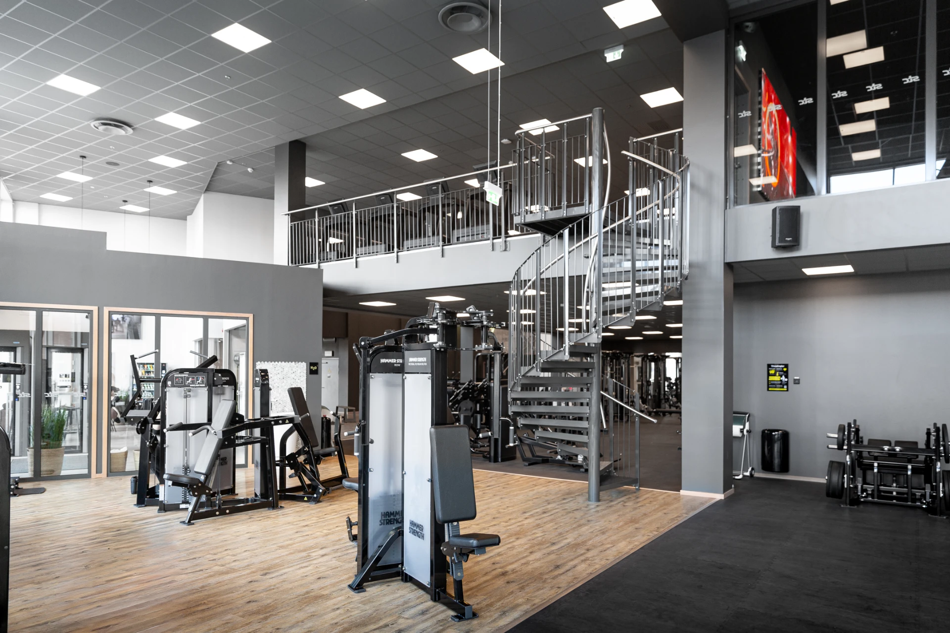 STC gym i huset