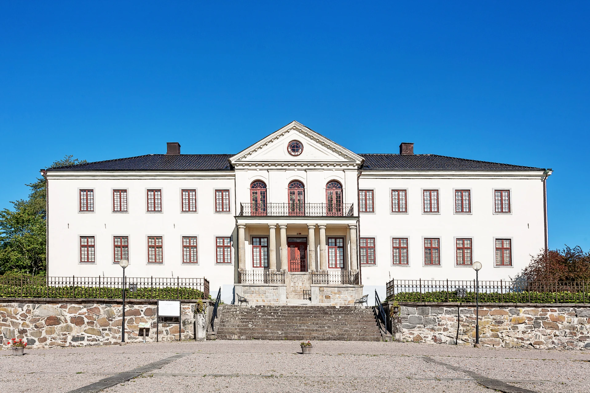 Vackra Nääs slott i närheten