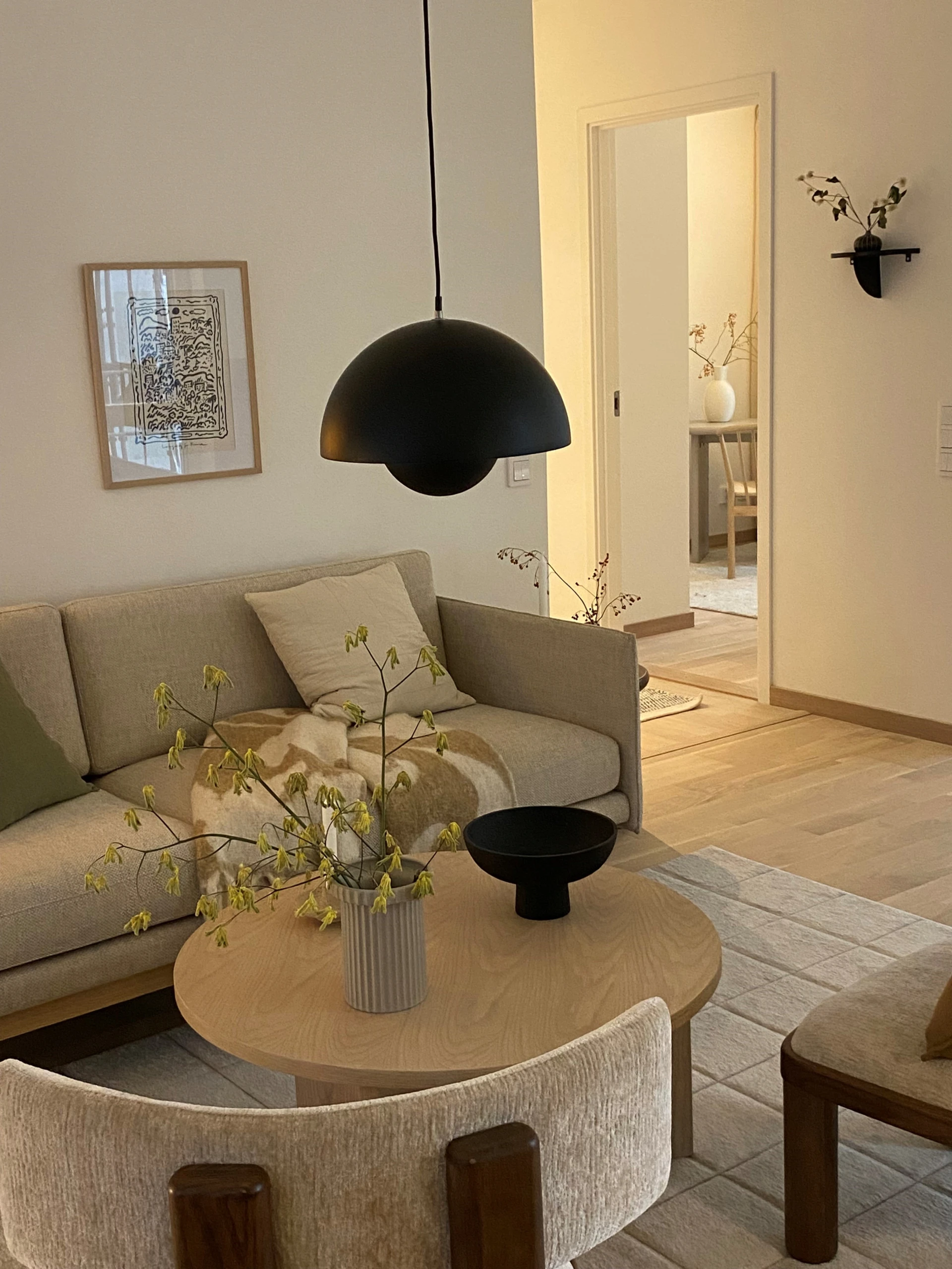 Vackra, genomtänkta golv och detaljer, visningslägenhet