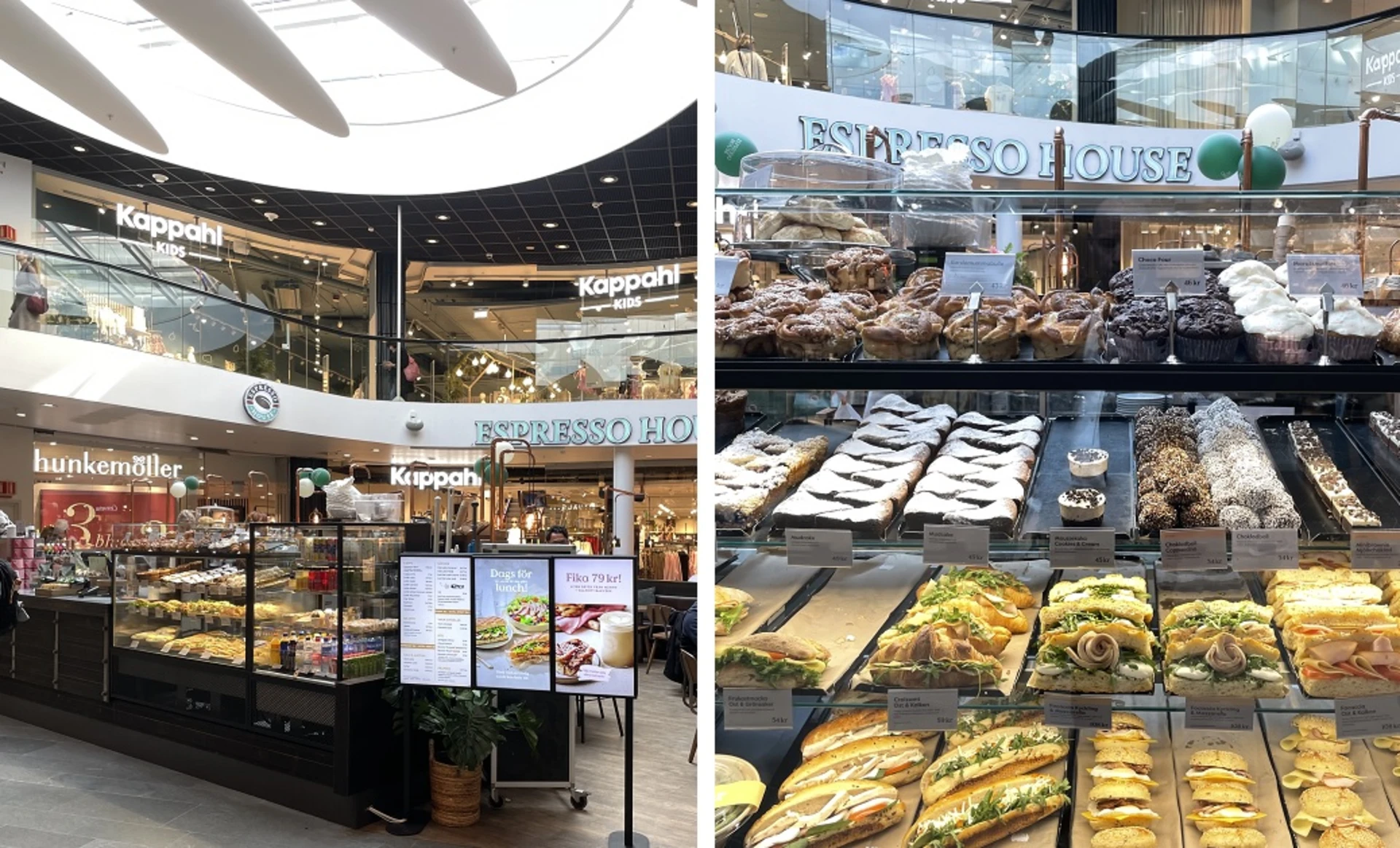 Liljeholmens galleria med 90 butiker