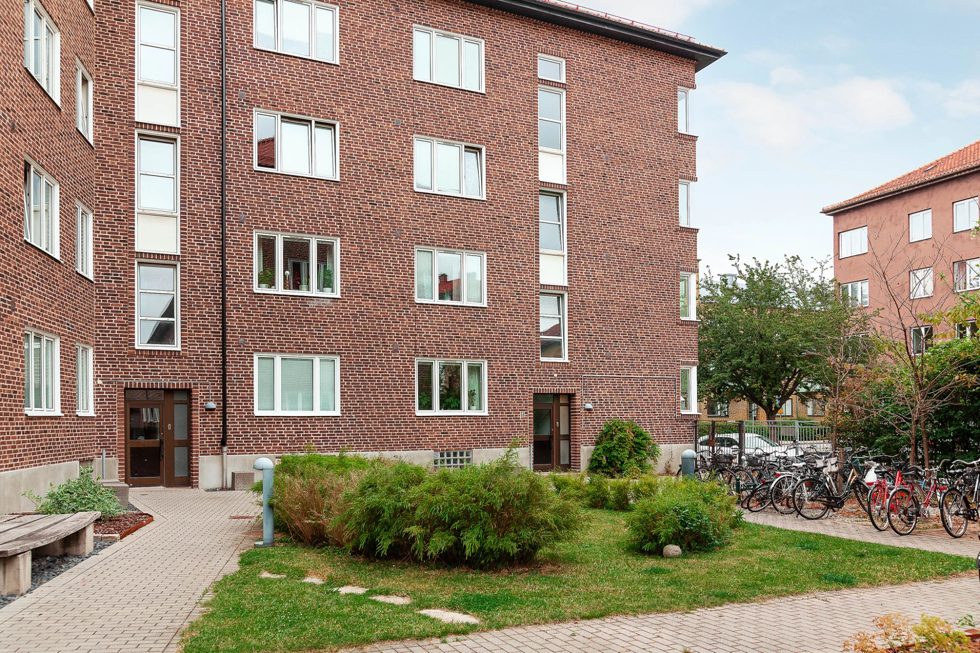 Föreningens gemensamma innergård