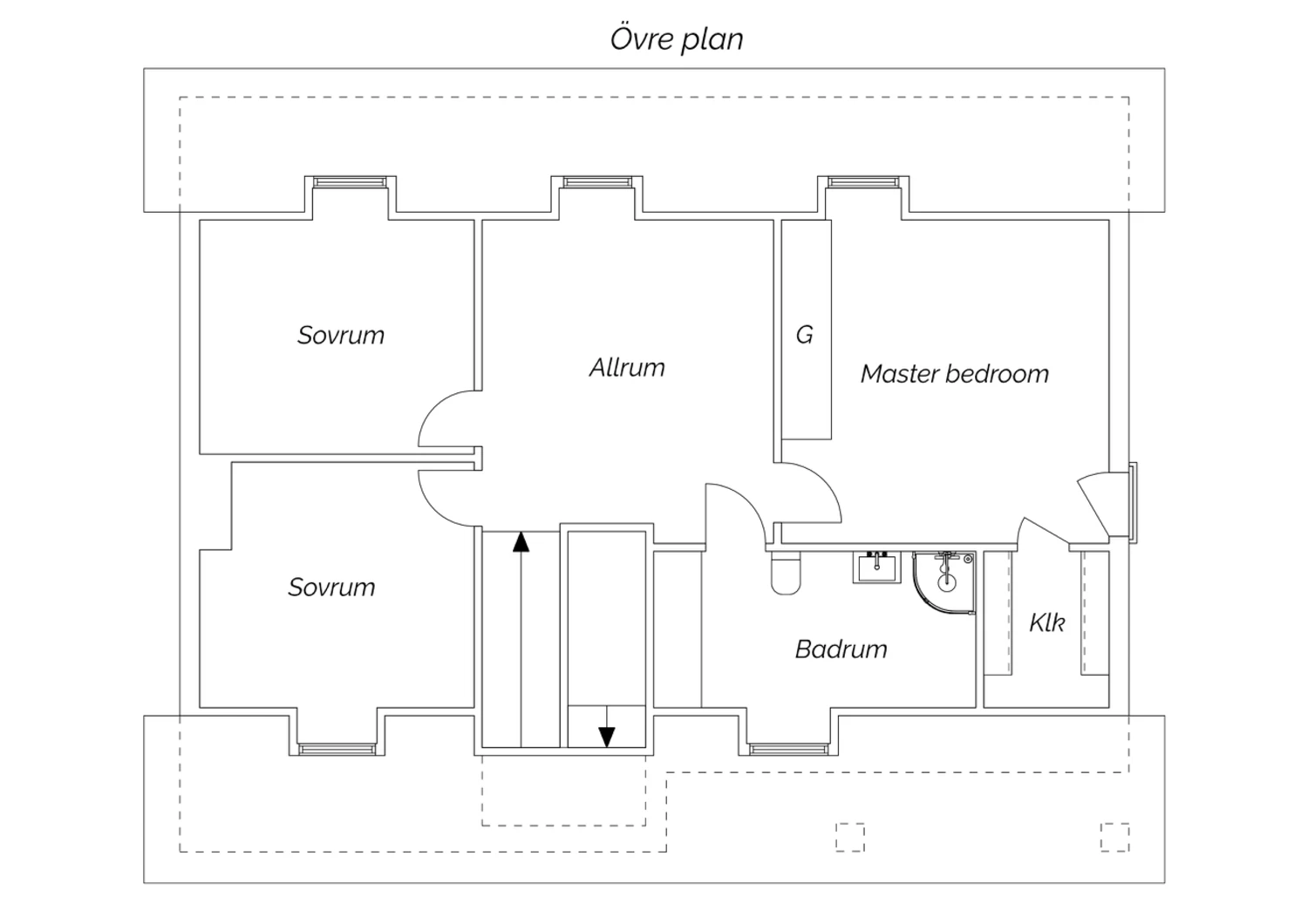 Övre plan