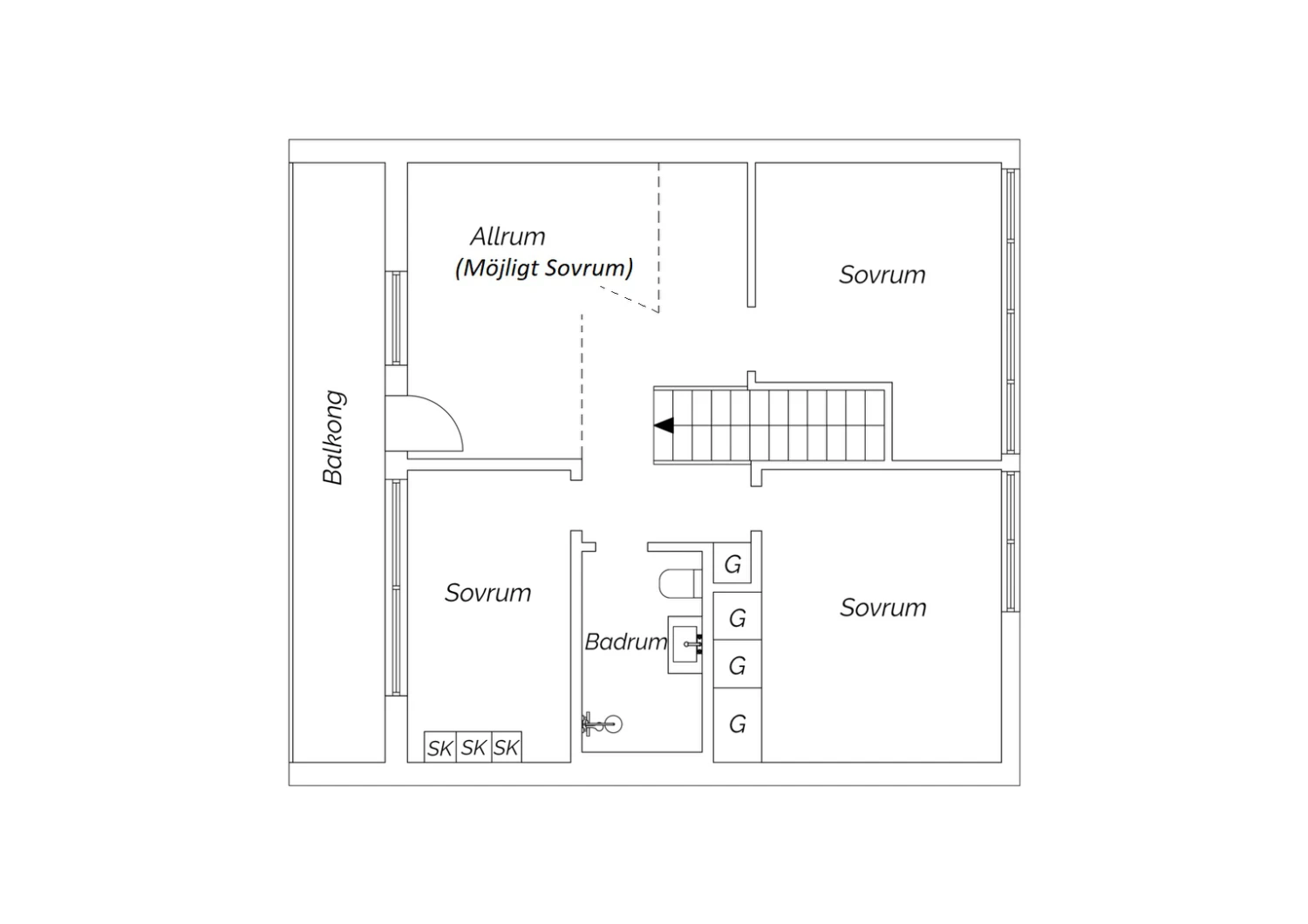 Övre plan förslag