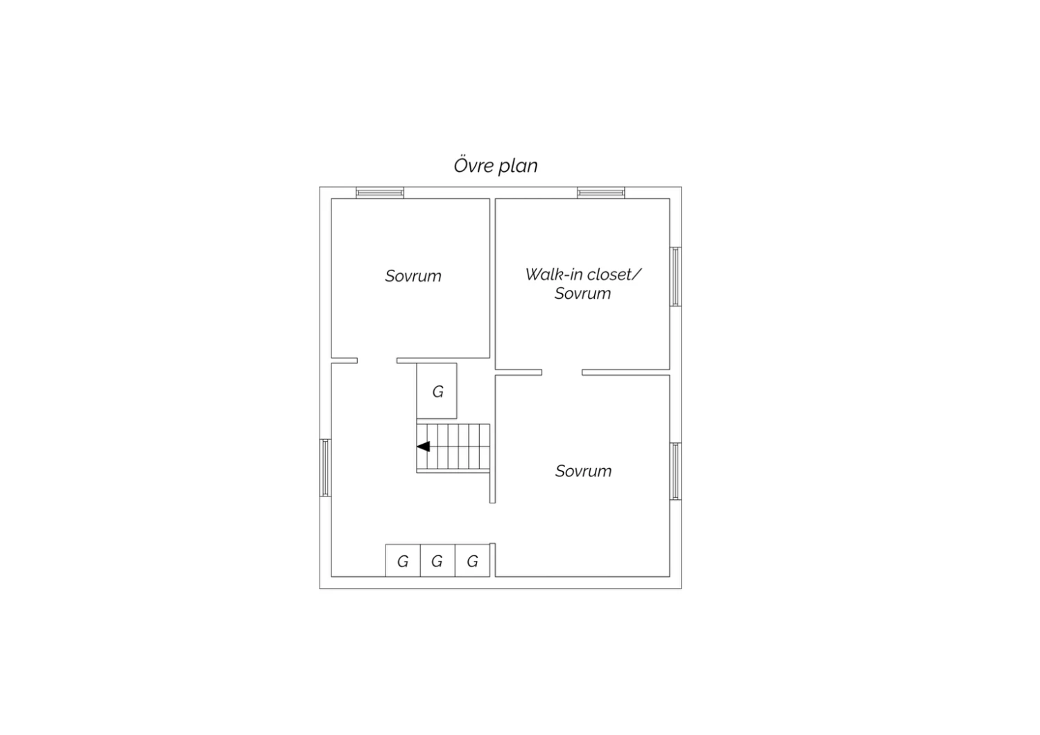 Övre plan