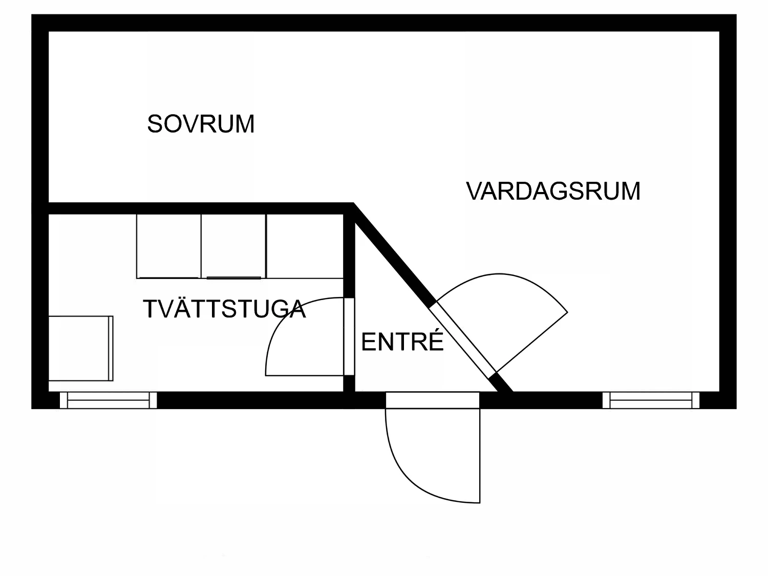 Planritning Annexbyggnad