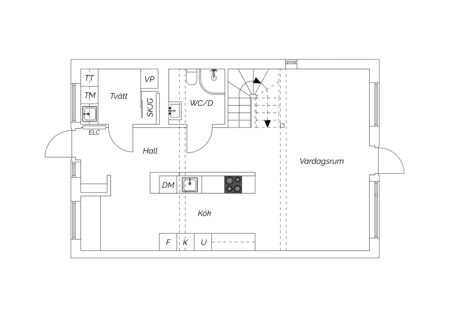 Svea Olofssons väg 25A Plan 1