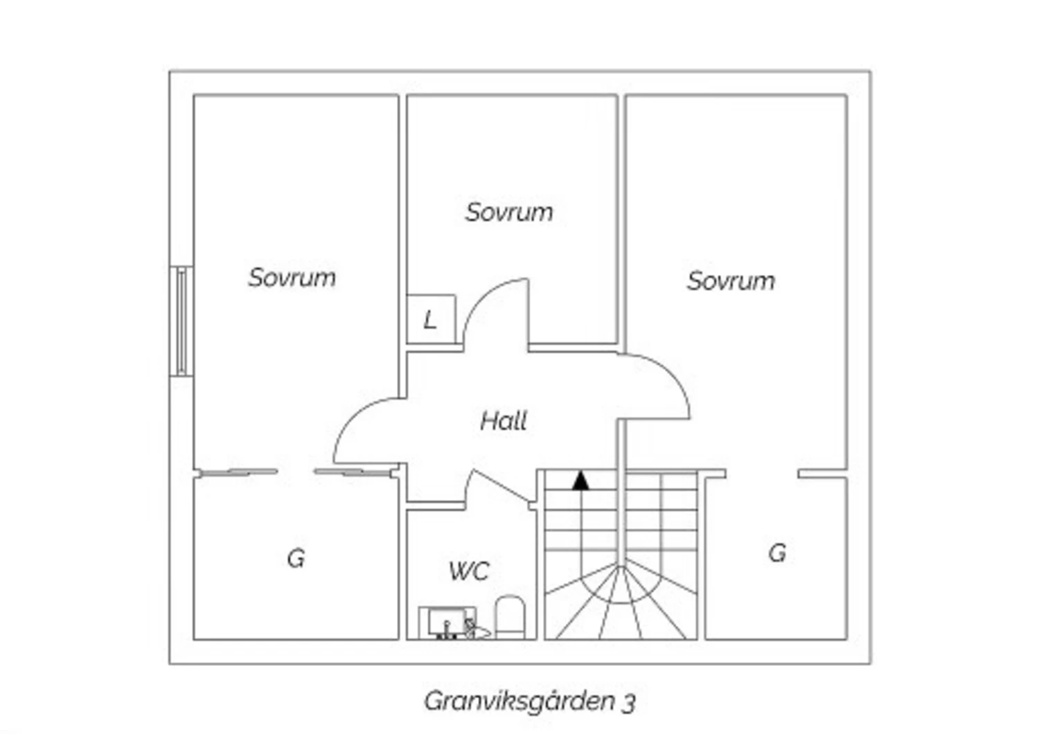 Granviksgården 3 Plan 2