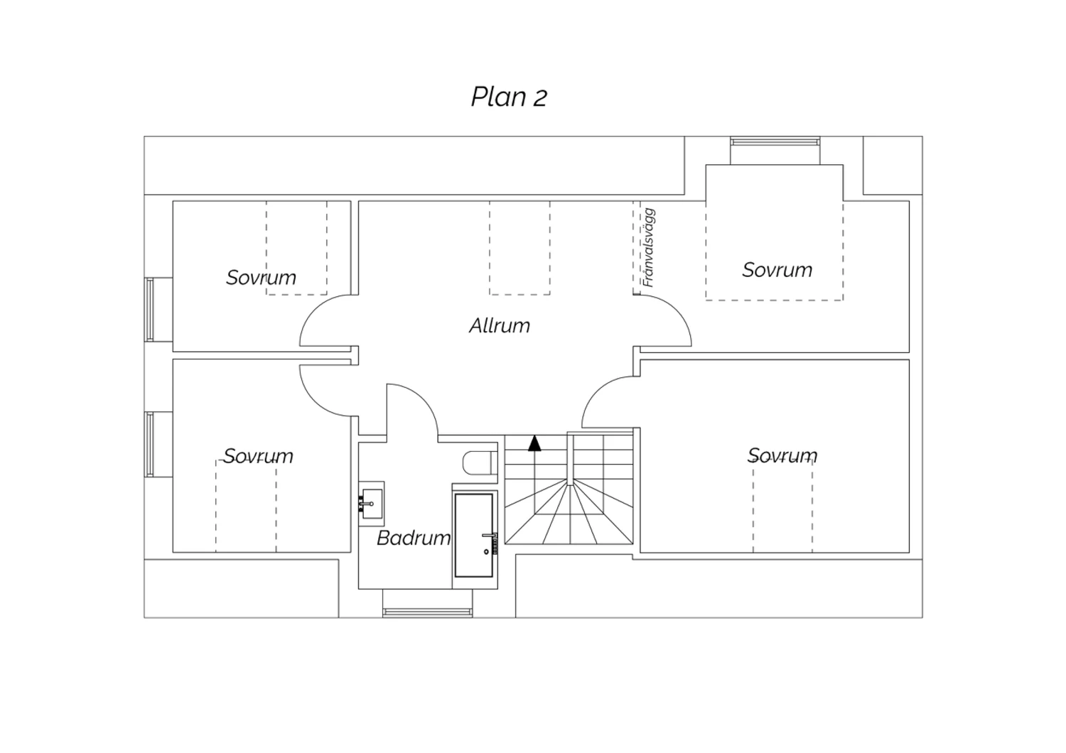 Rosmarinvägen 28 Plan 2