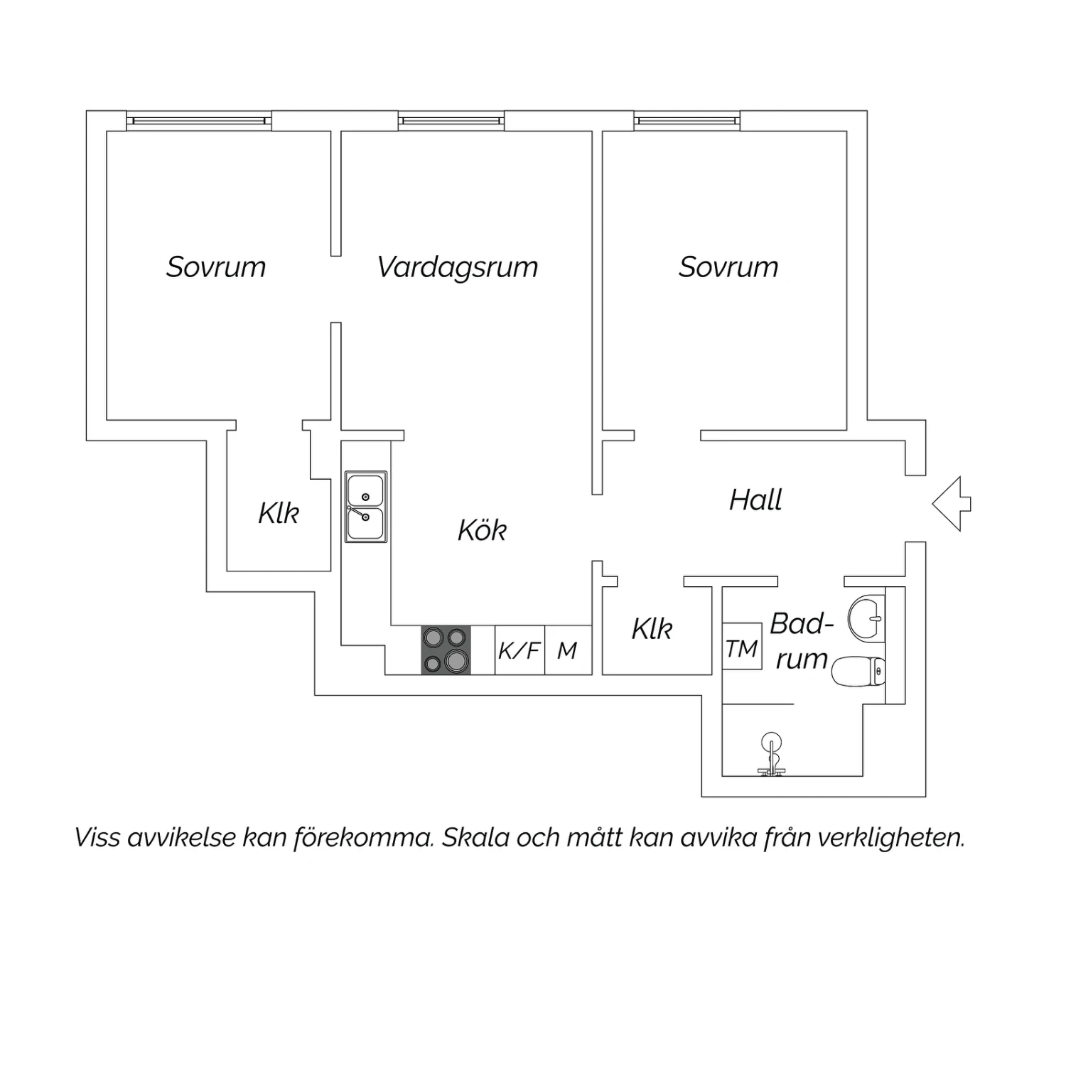 Alternativ planlösning