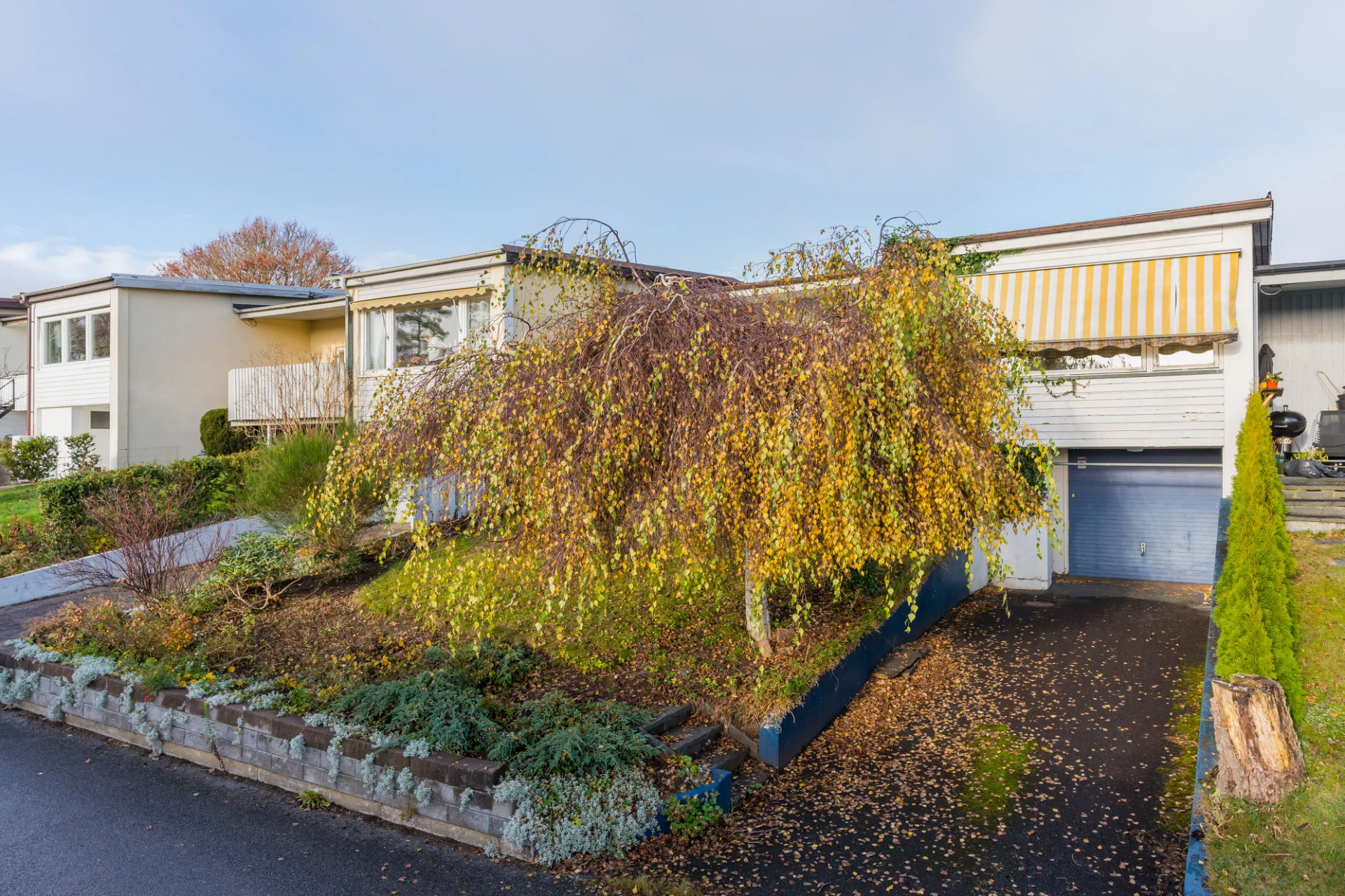 Baksida hus/Garage