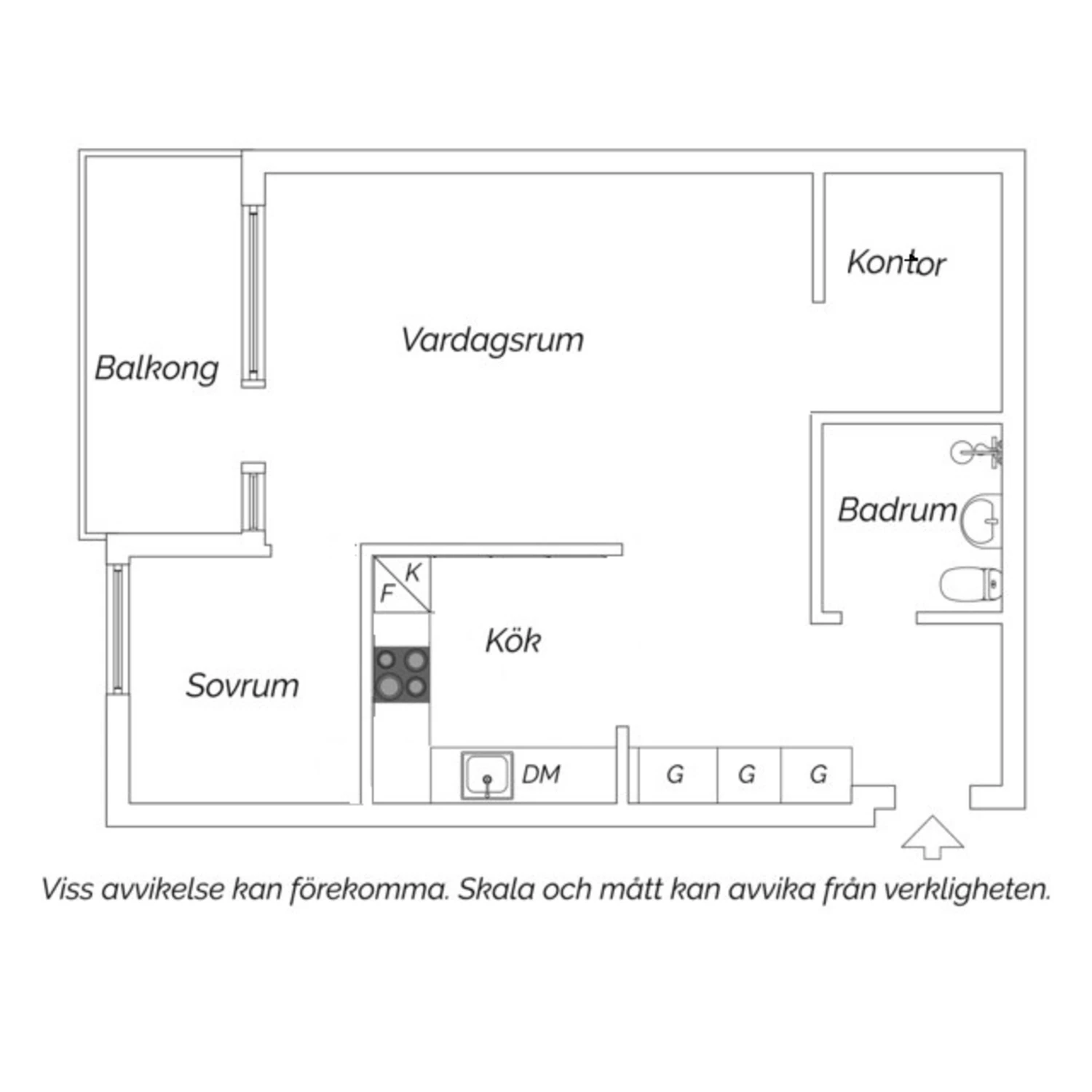 Alternativ planlösning