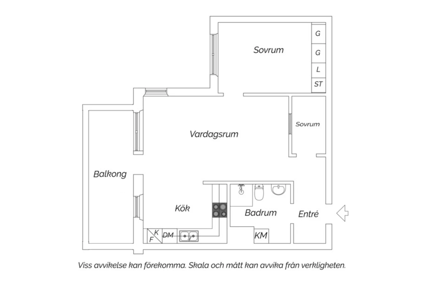 Alternativ planlösning
