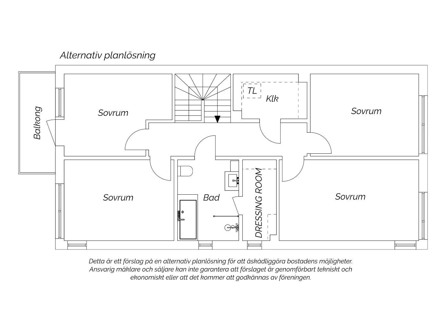 Alternativ planlösning