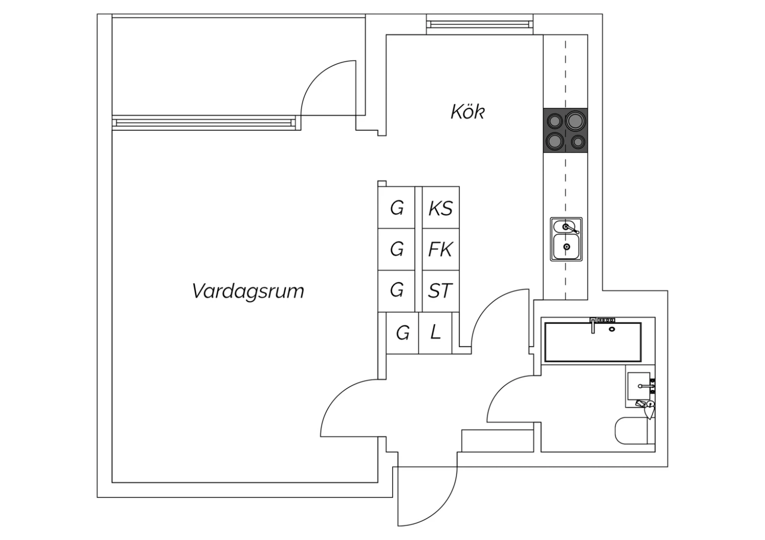 Planlösning