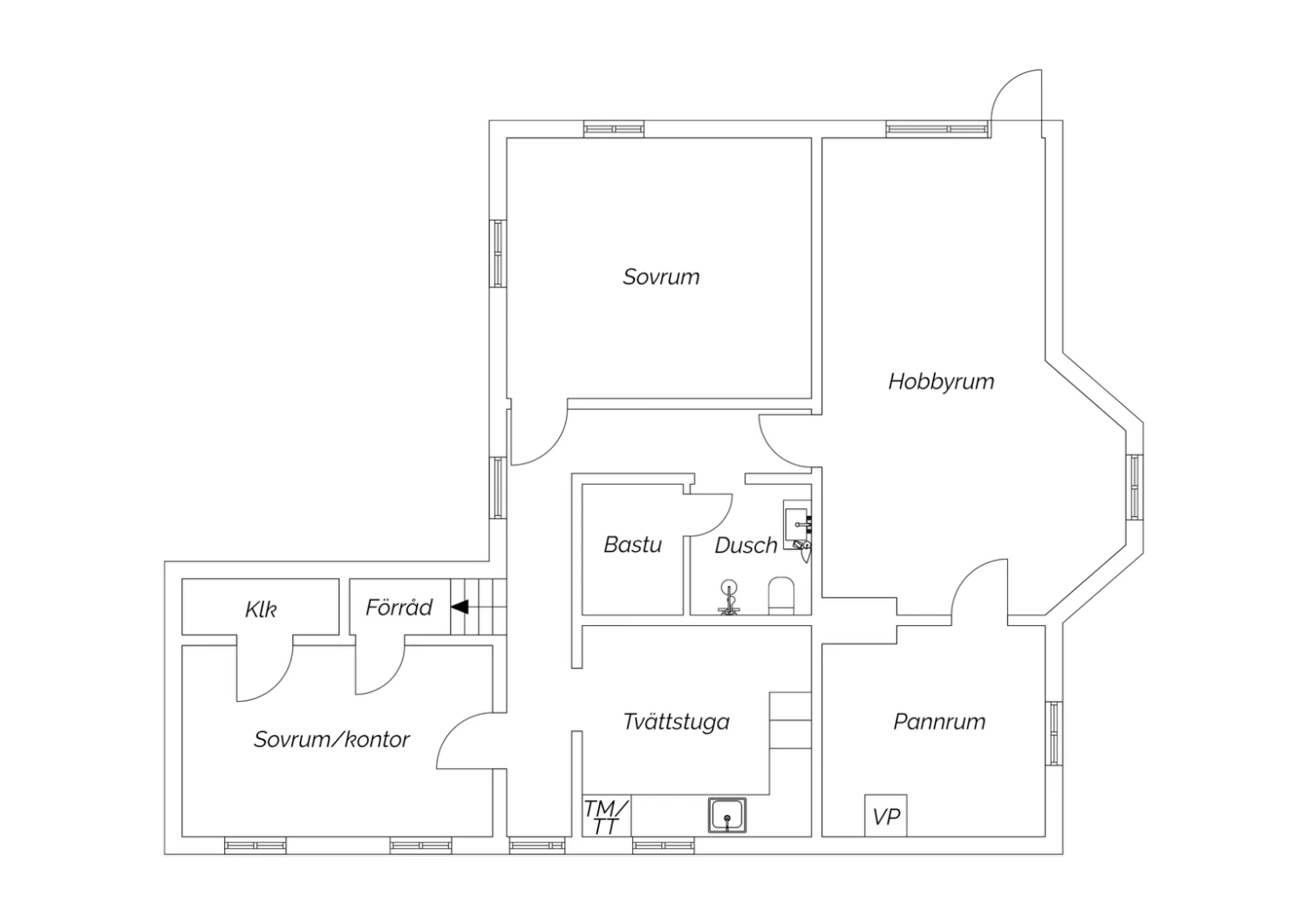 Källarplan