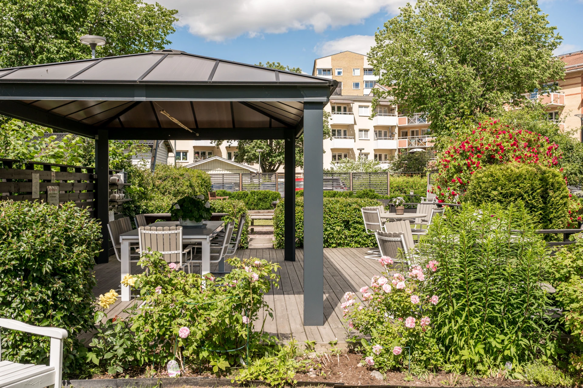 Föreningens gemensamma innergård