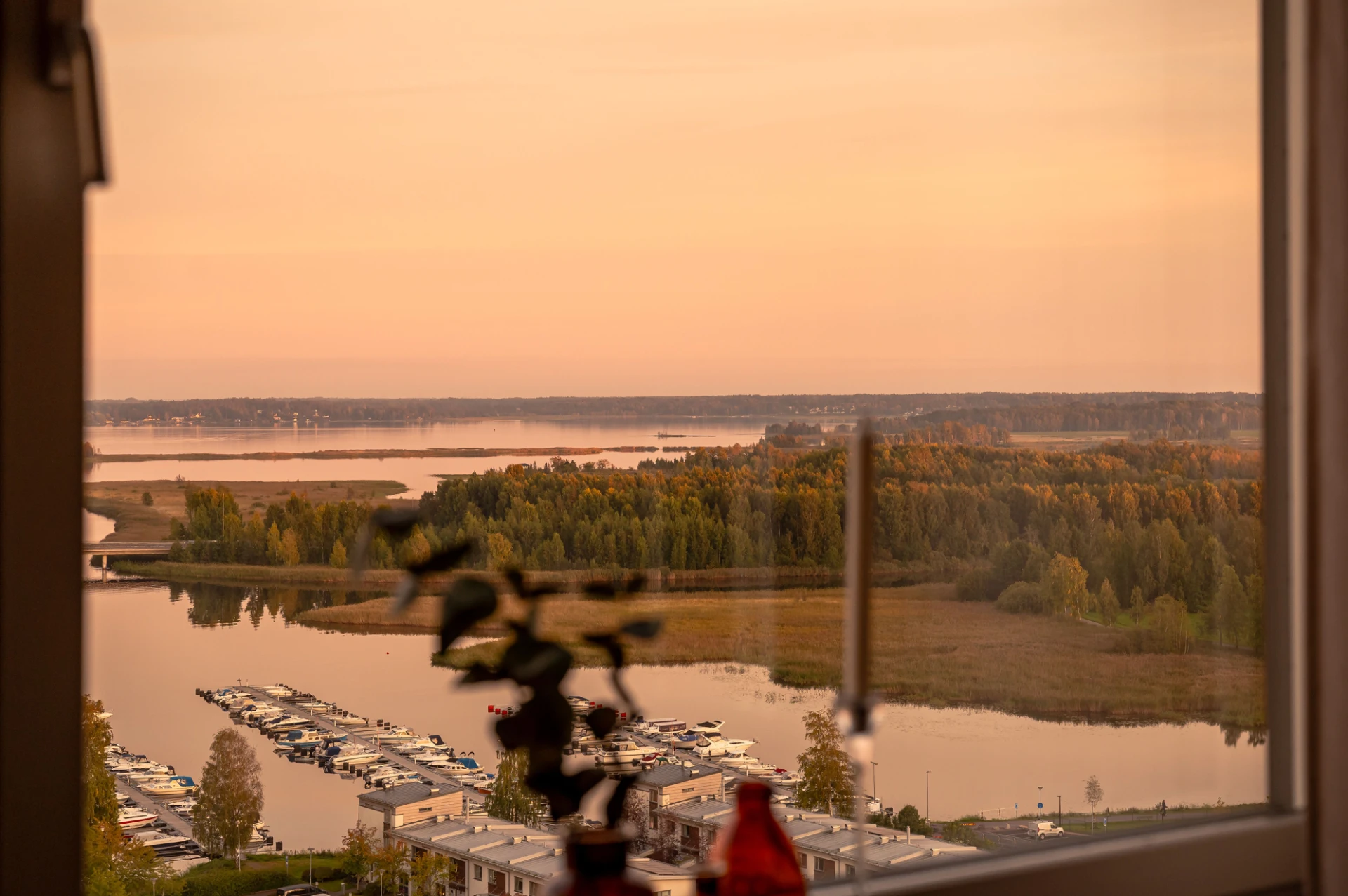 Utsikt från köksfönster