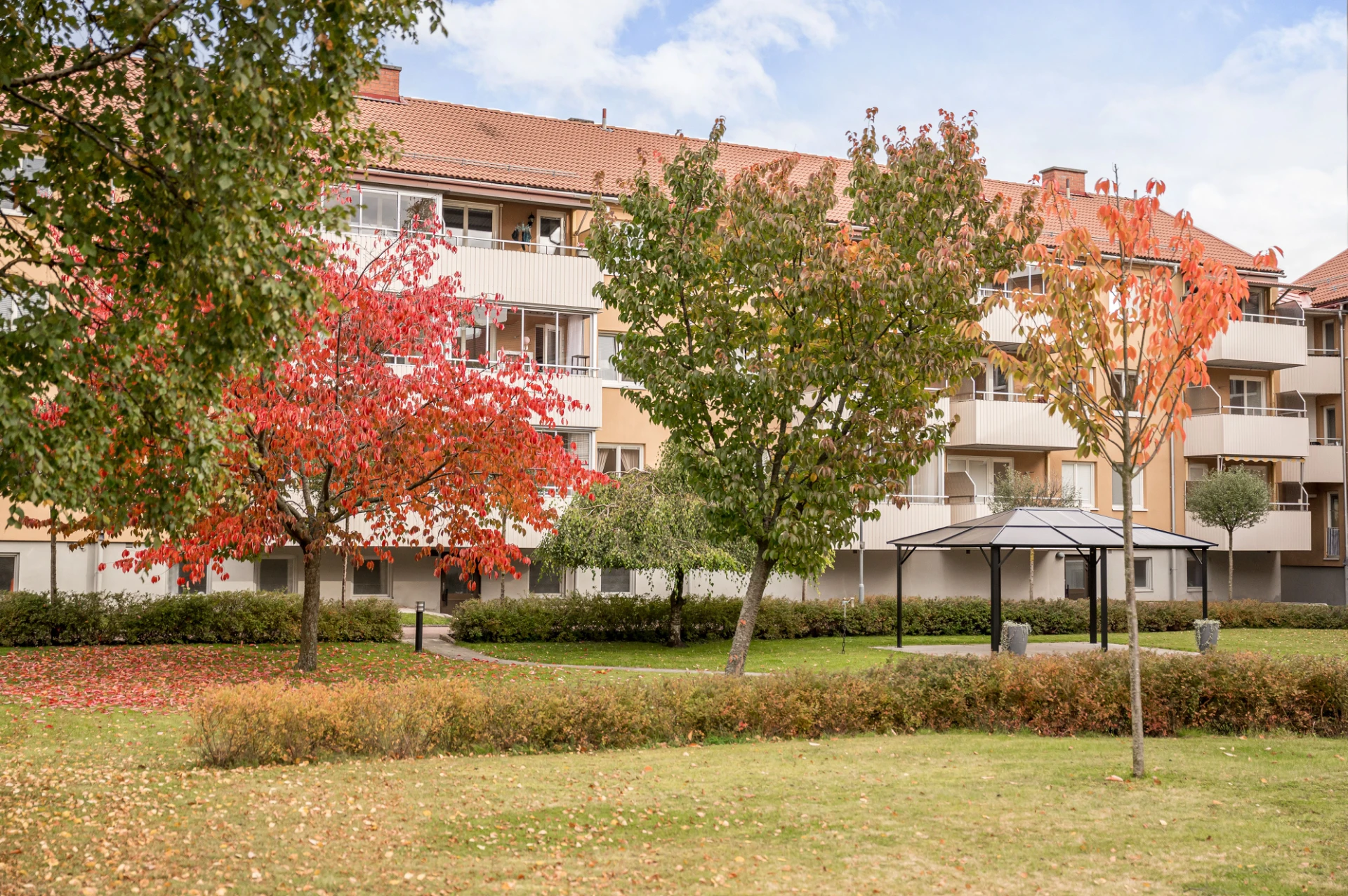 Föreningens gemensamma innergård