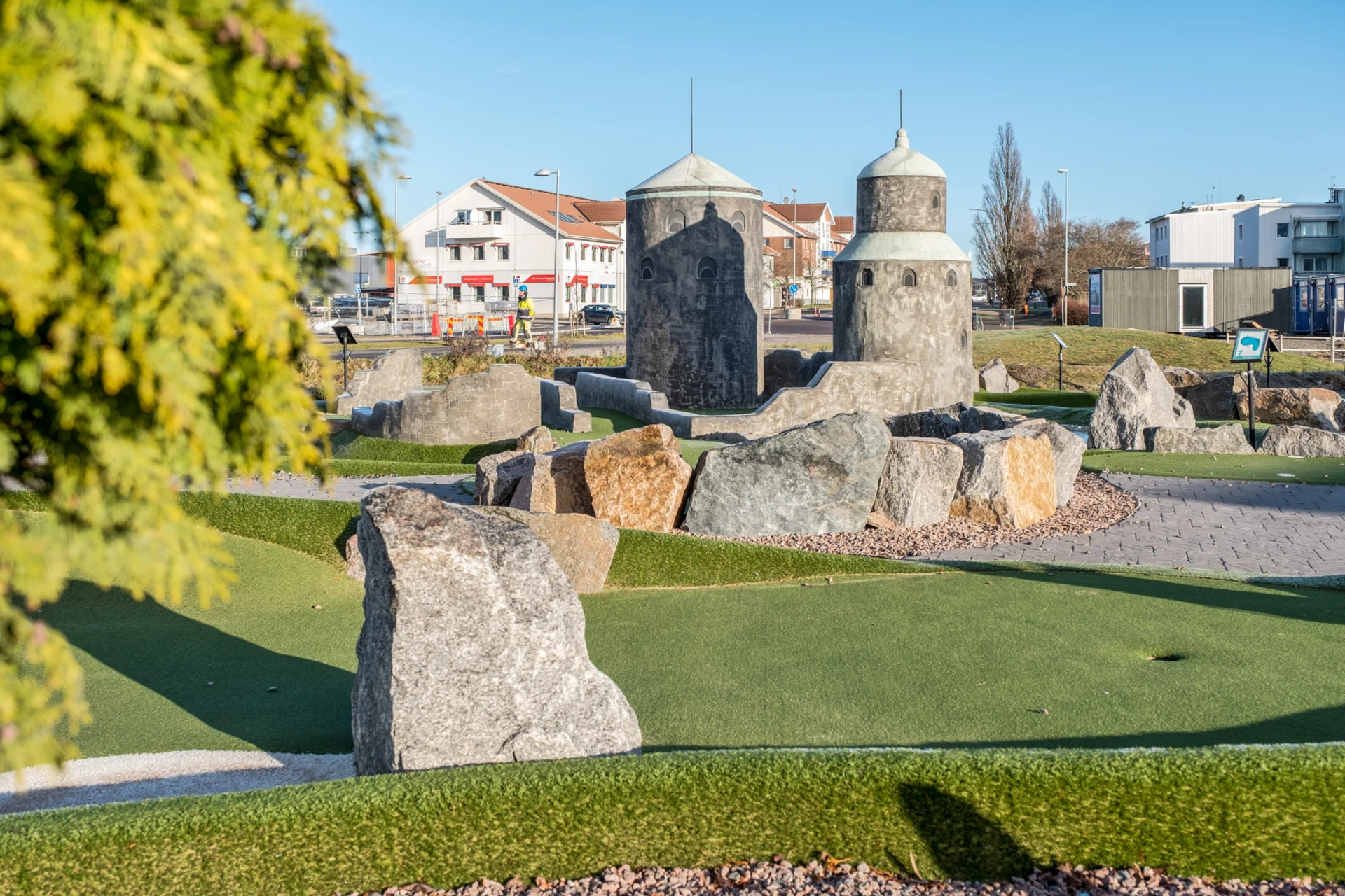 Minigolfen