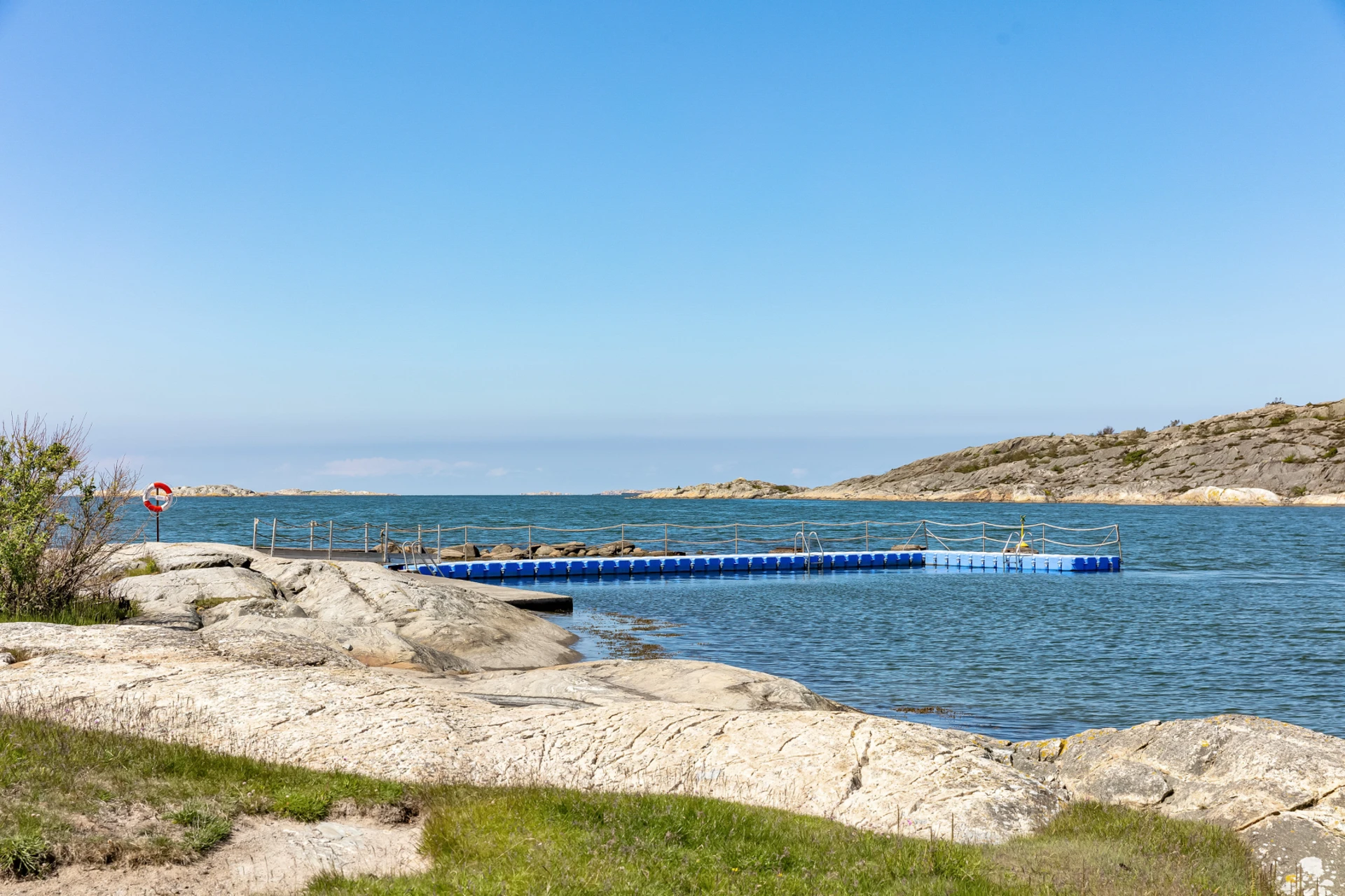 Utsikt mot horisonten i Sundhammar