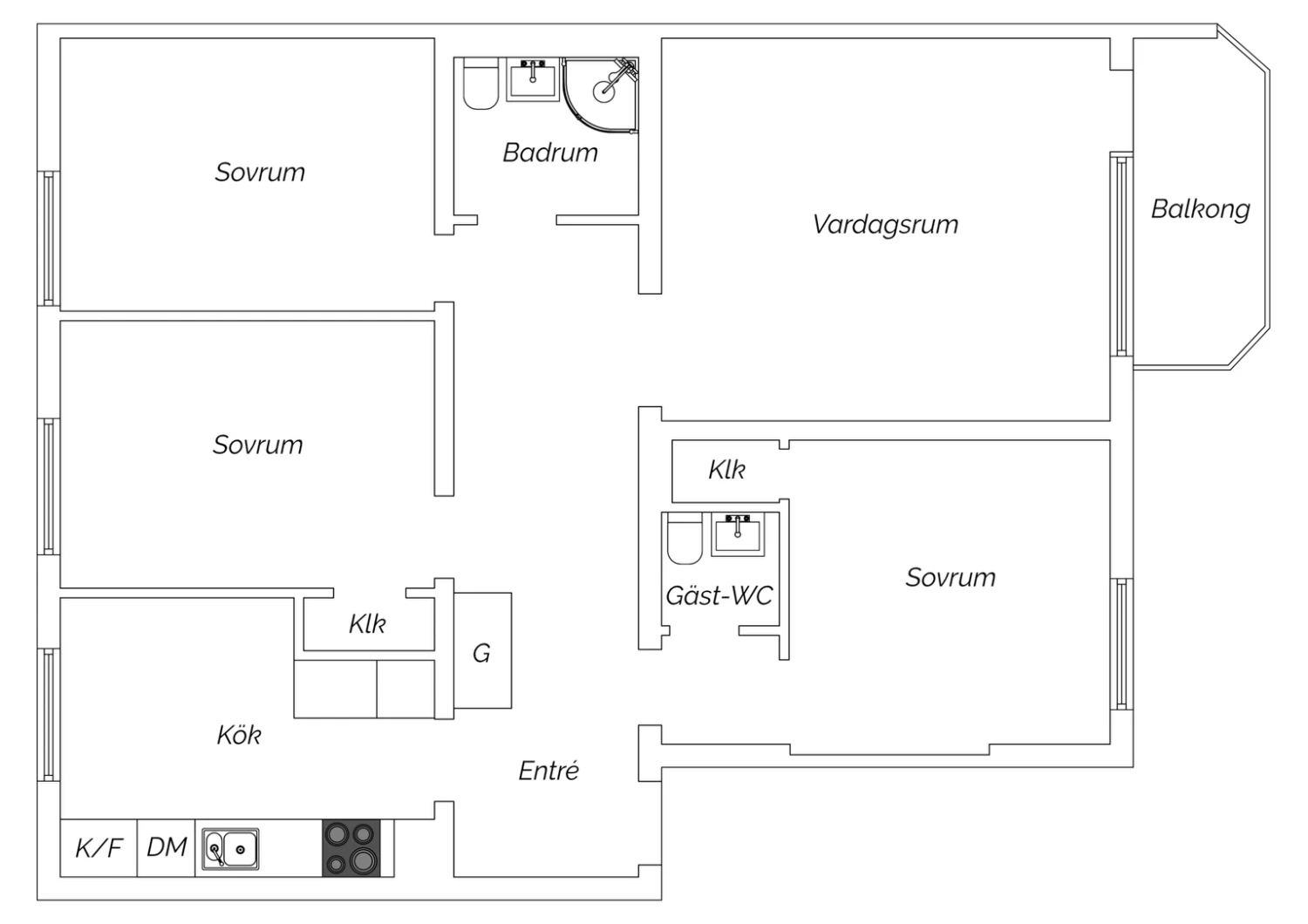 planritning randersvägen 21B