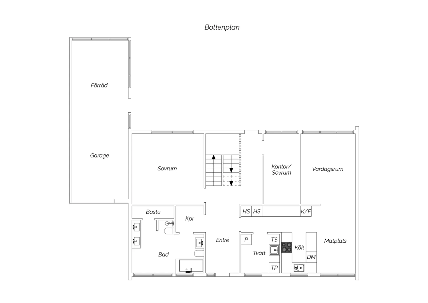 Nedre plan