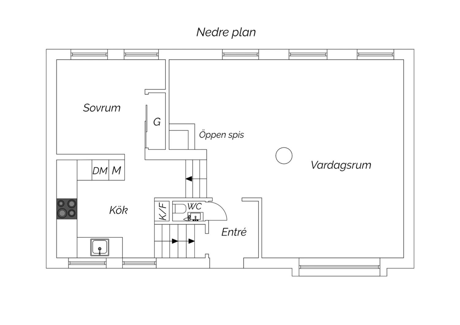 Nedre plan