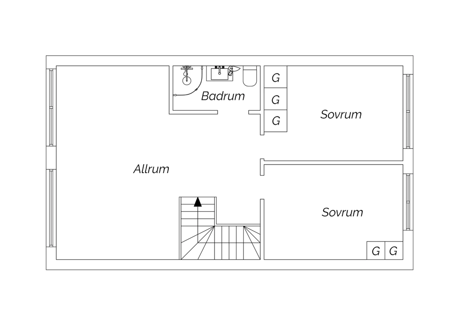 Övre plan