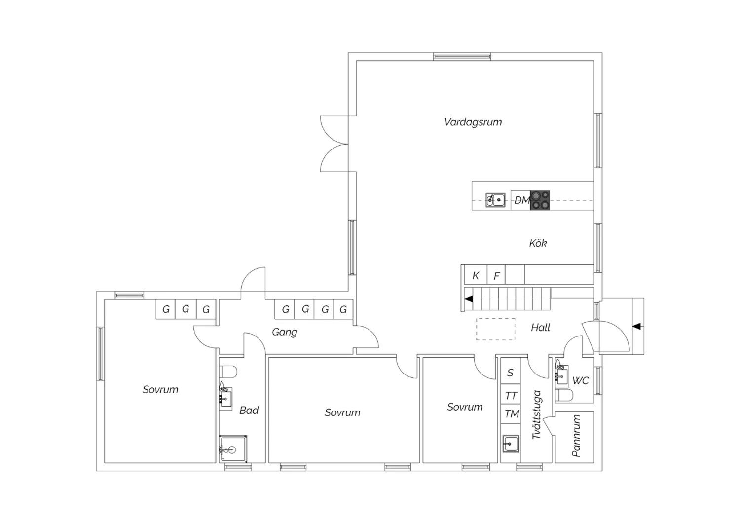 Nedre plan