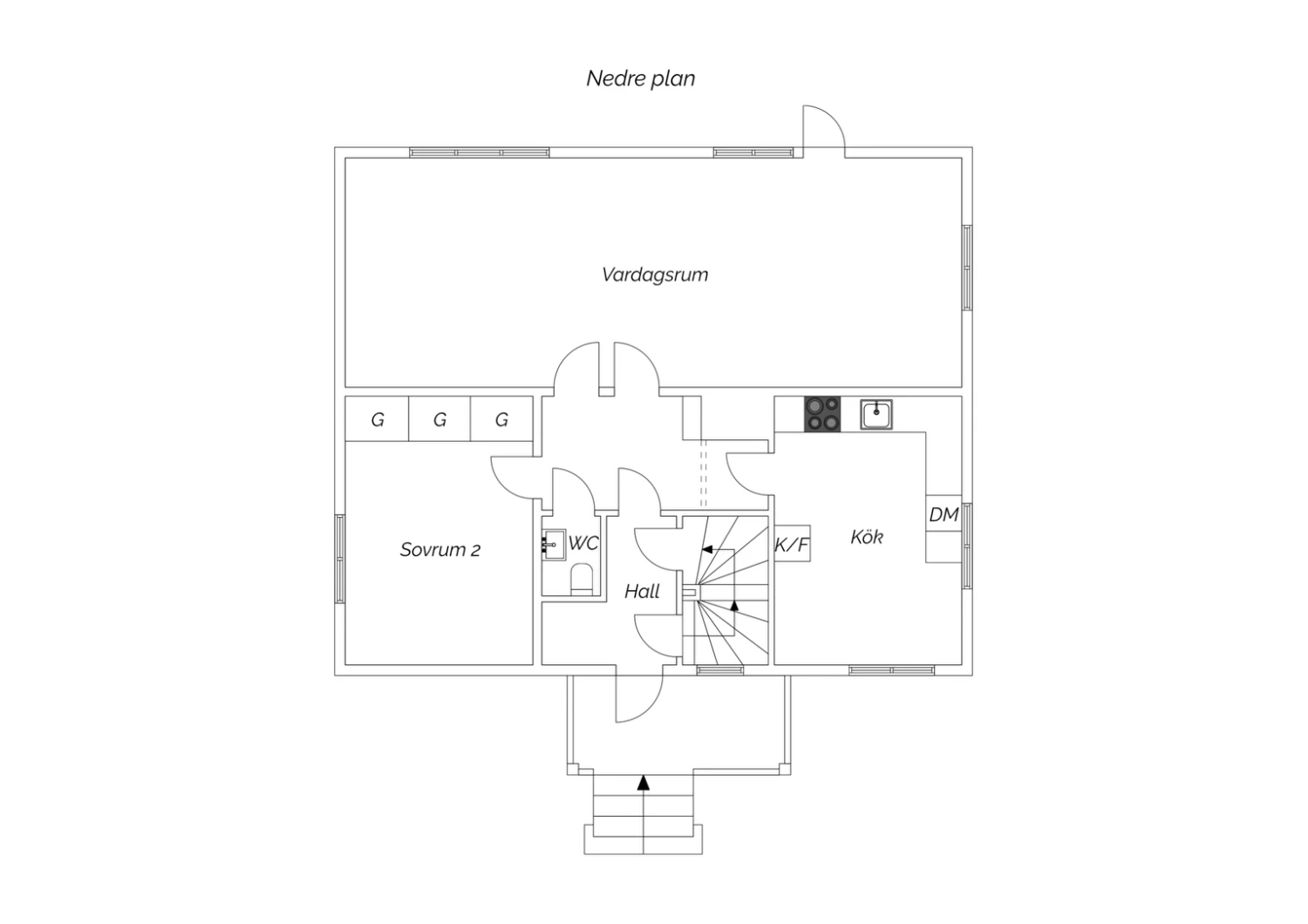 Nedre plan