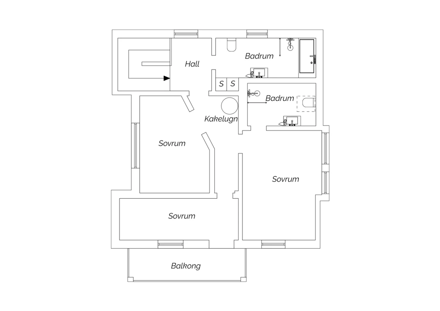 Övre plan