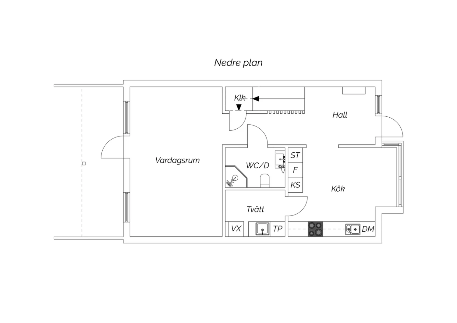 Nedre plan