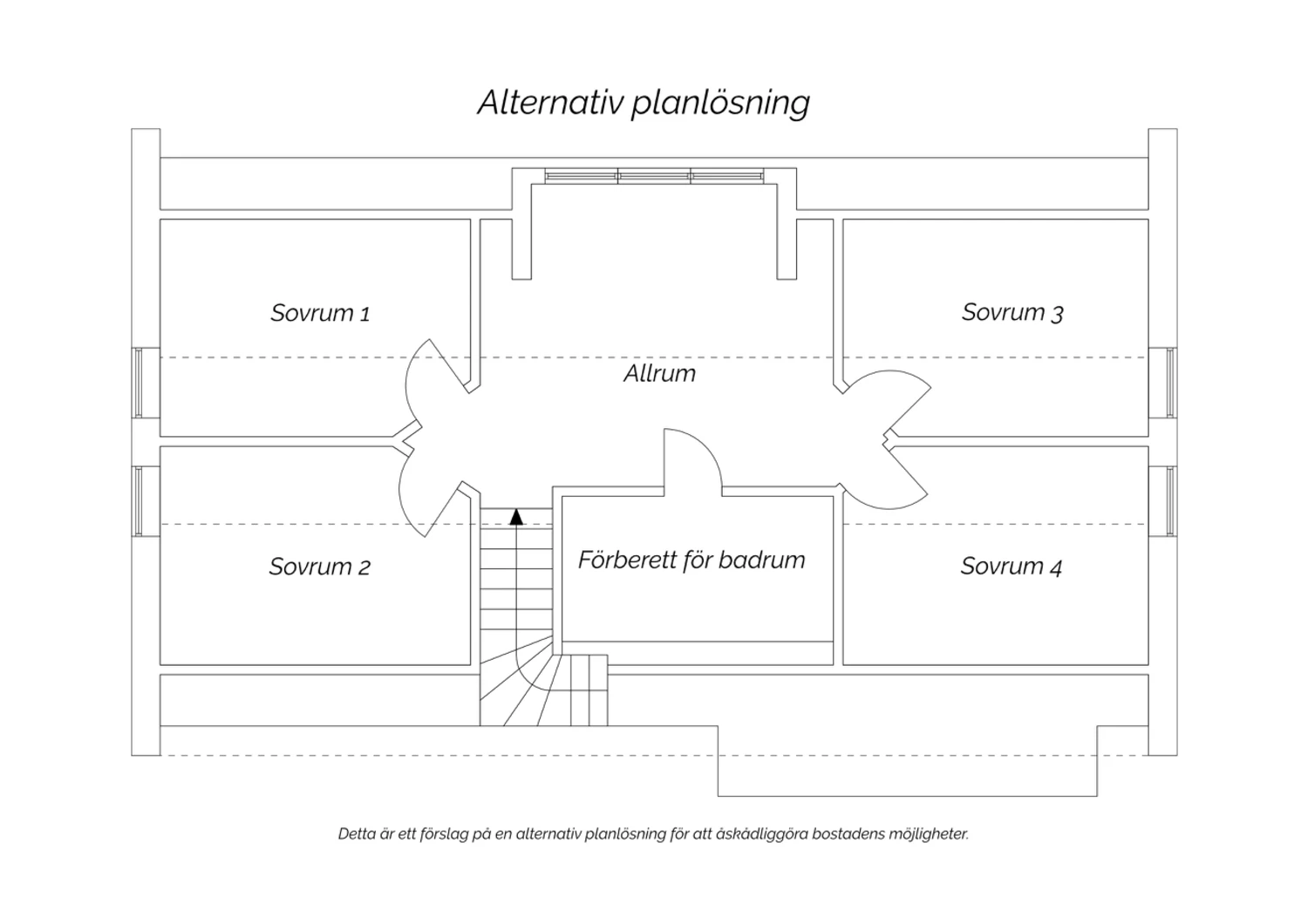 Alternativ planlösning